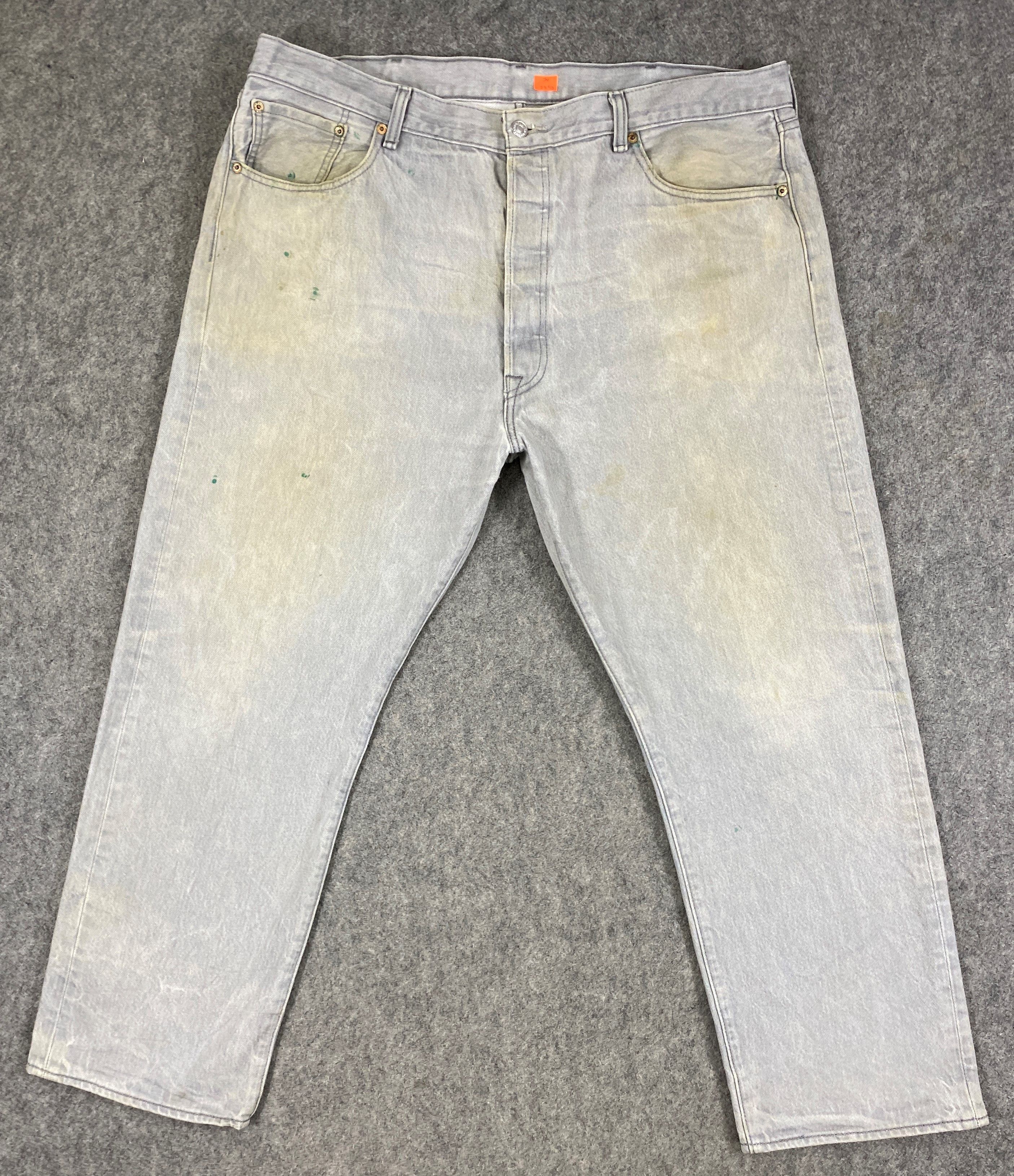 Levi's Light Wash Grey Vintage Levi's 501 40x27.5 Denim -JN2353 Size US 40 / EU 56 - 1 Thumbnail
