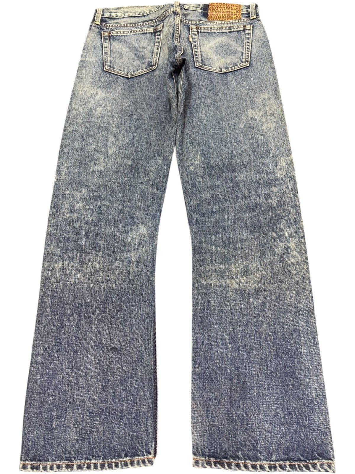 Dsquared2 Vintage Japanese Rna Bleached Distressed Jeans Size 31" - 2 Thumbnail