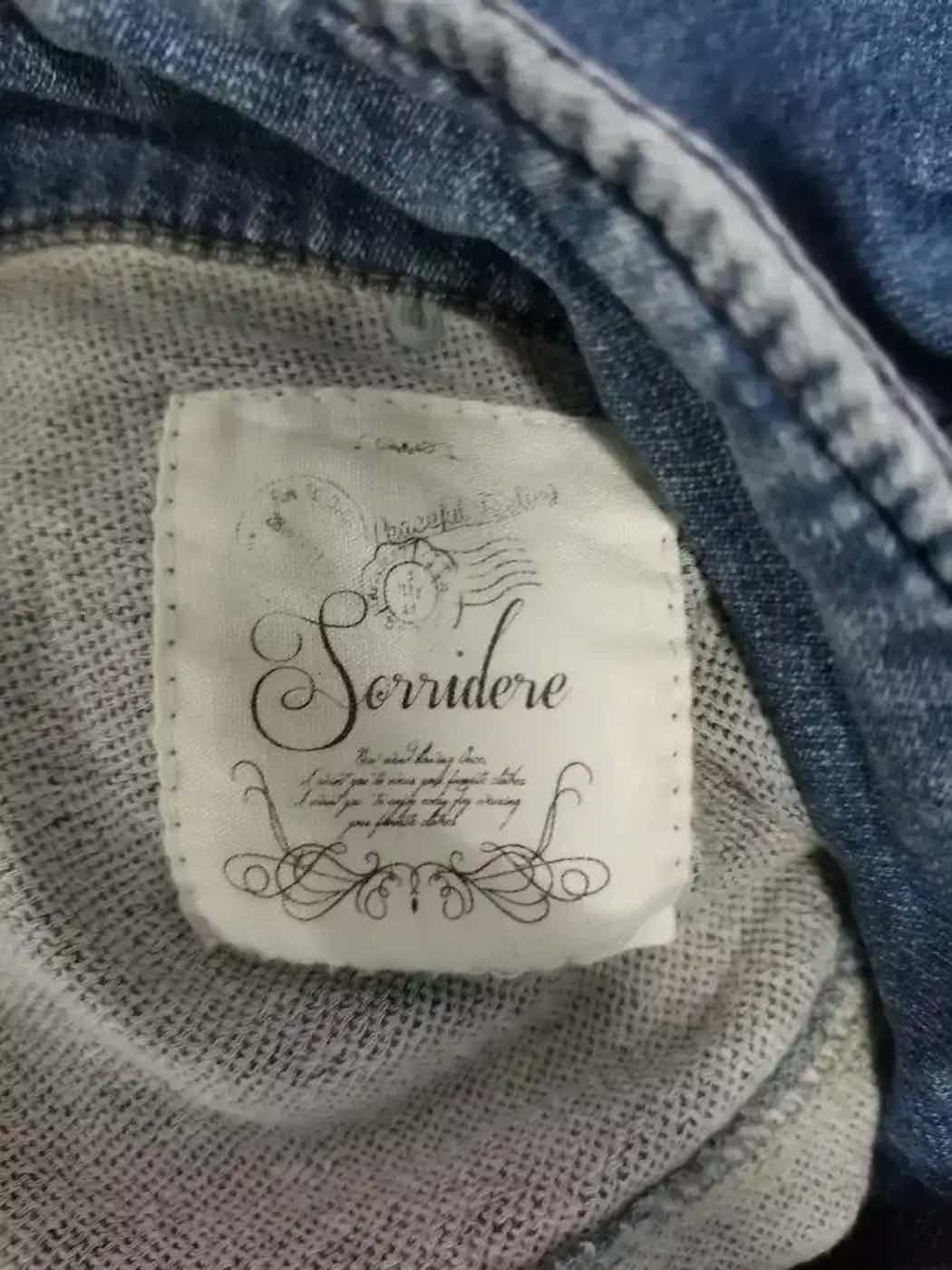 Japanese Brand Vintage Sorridere Jeans Jacket Size US XL / EU 56 / 4 - 4 Thumbnail