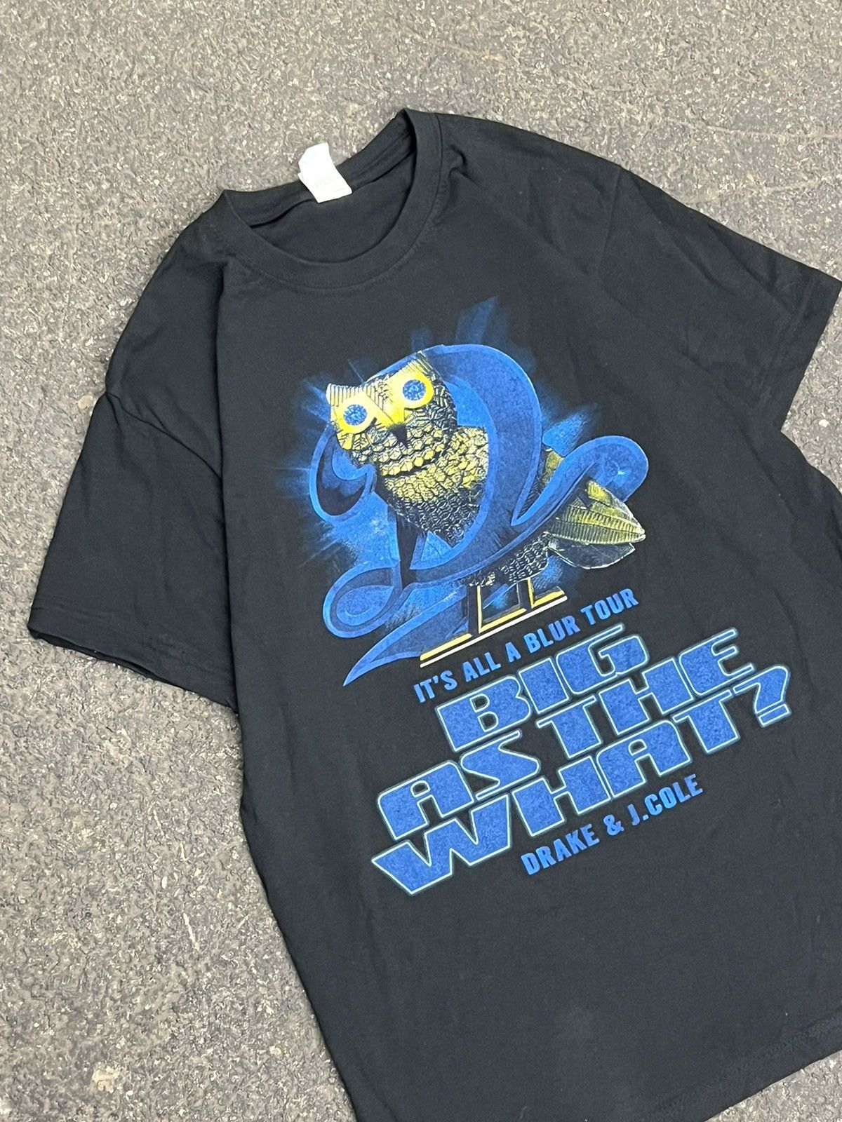 Vintage Drake j cole tour shirt hype rare streetwear skater hiphop Size US L / EU 52-54 / 3 - 6 Thumbnail