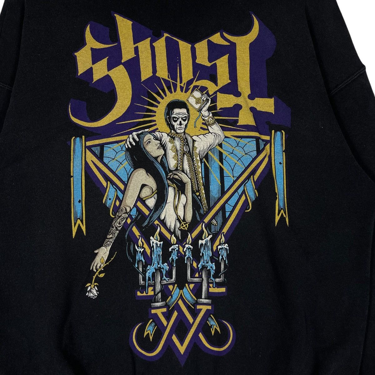 Band Tees Ghost Blessed Promo Album Hoodie Size US L / EU 52-54 / 3 - 10 Thumbnail