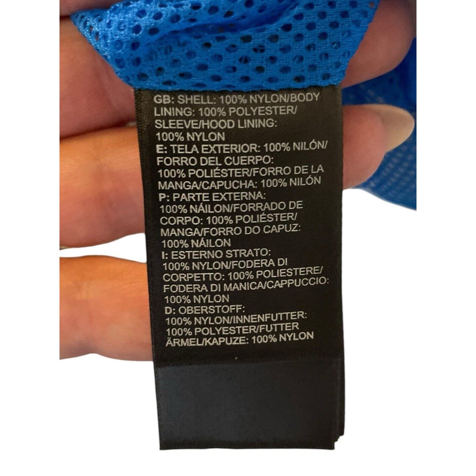 The North Face The North Face Full Zip Blue Nylon Shell Mesh Liner Jacket Size US L / EU 52-54 / 3 - 12 Thumbnail