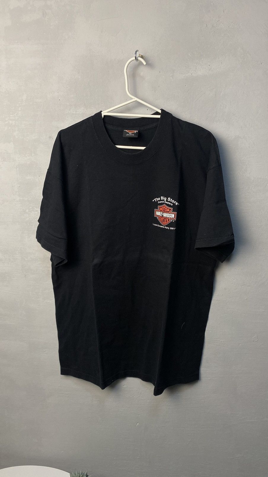 Harley Davidson Vintage 2001 Harley Davidson euro tour girl Size US XL / EU 56 / 4 - 1 Thumbnail