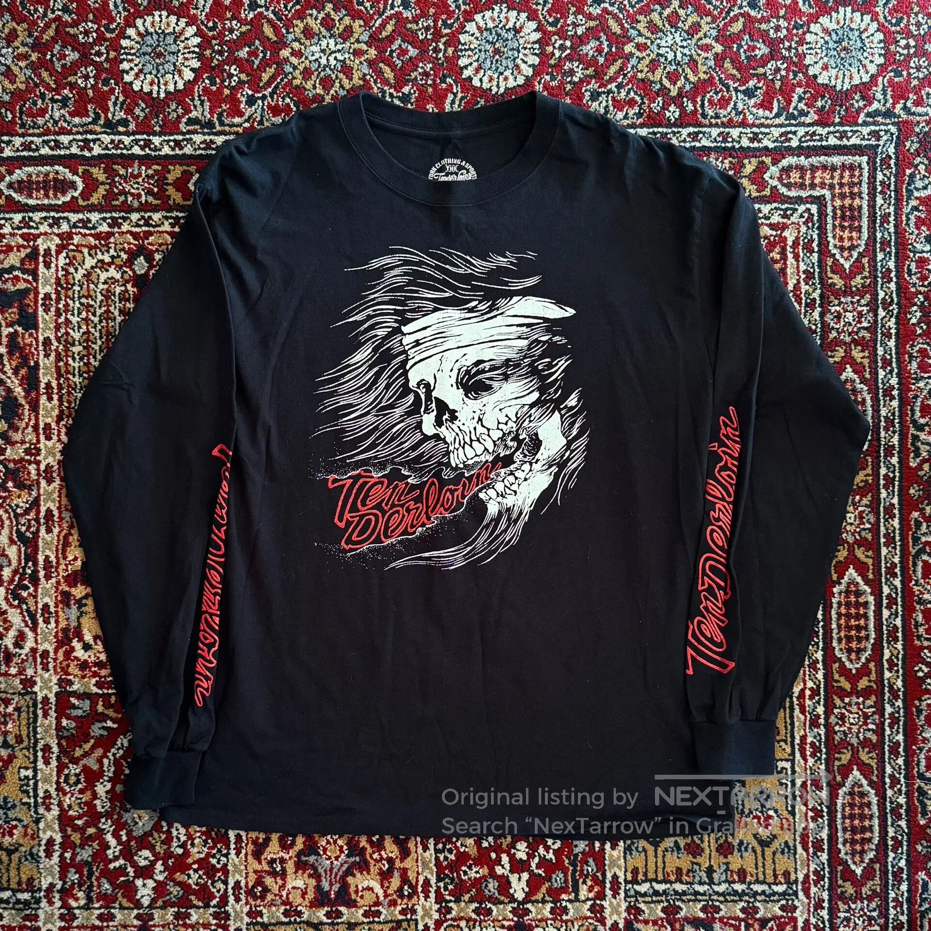 Tenderloin TENDERLOIN Skull Long Sleeve Tee. Size US L / EU 52-54 / 3 - 1 Thumbnail