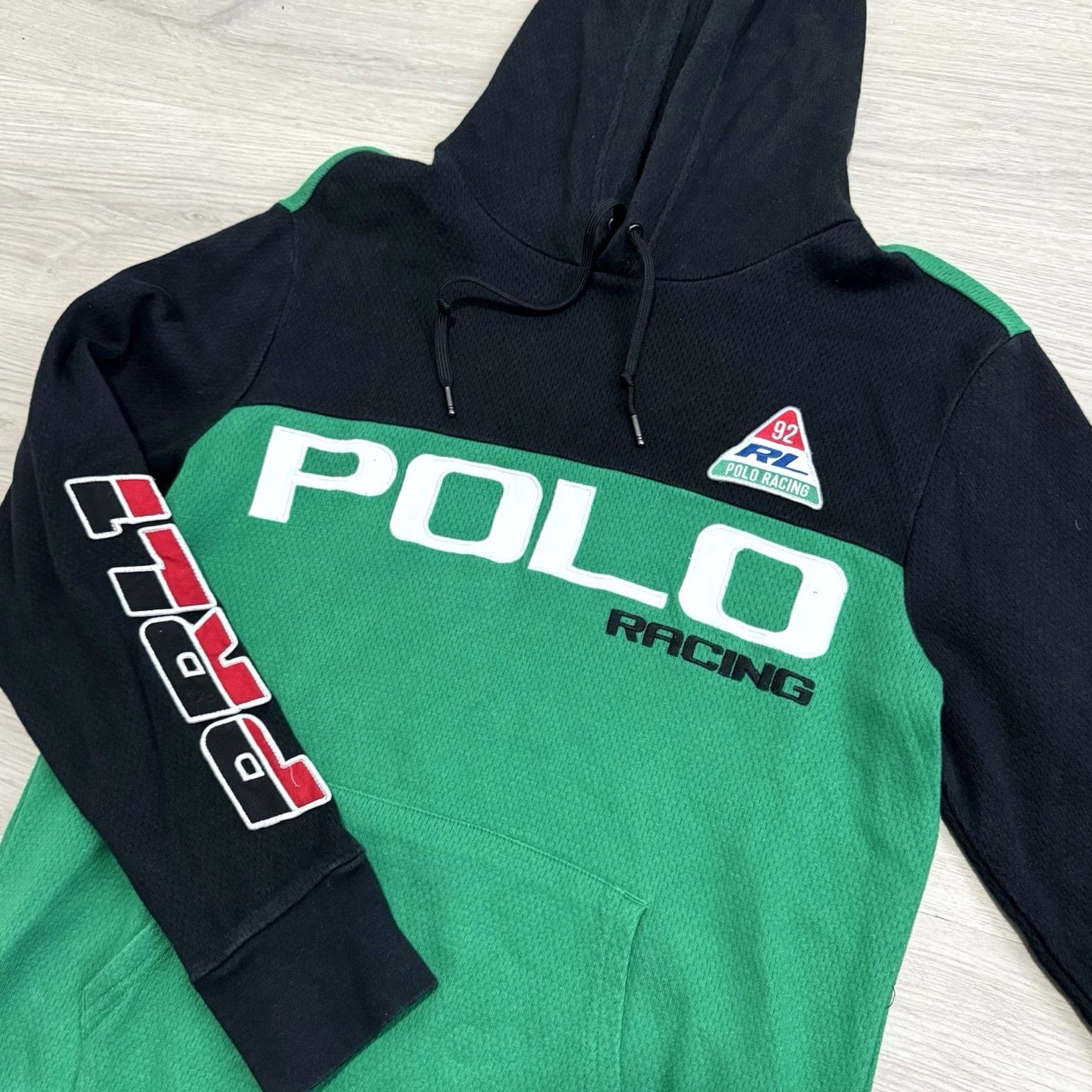 Polo Ralph Lauren Polo Ralph Lauren Hoodie Pullover Racing Size S Multicolor Cotton Adults Mens 1992 PRL Jacket Size US S / EU 44-46 / 1 - 4 Thumbnail