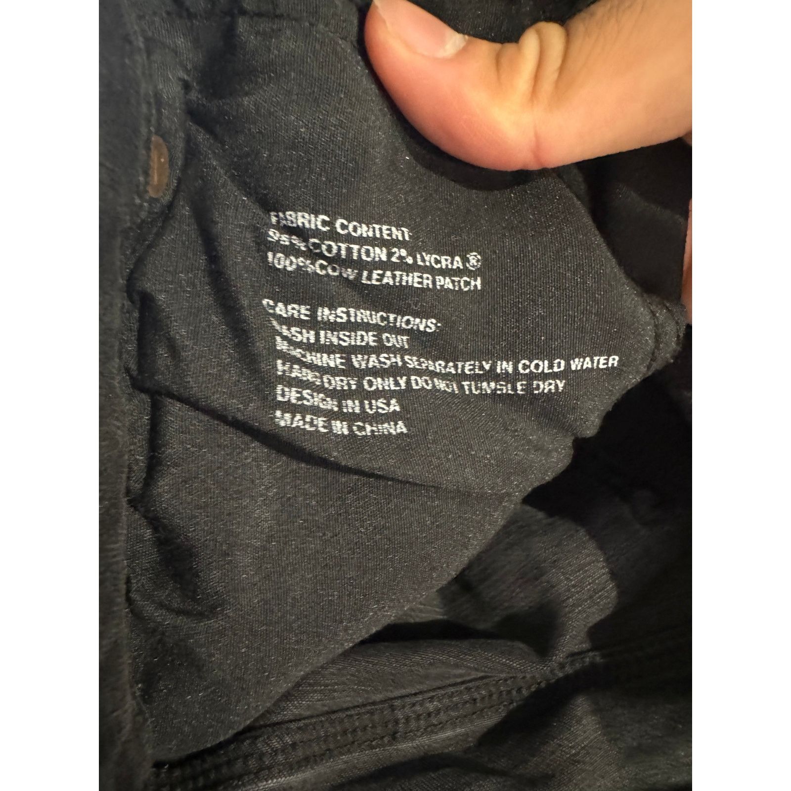 Purple Brand Purple Jeans Black Used 32 Size US 32 / EU 48 - 3 Thumbnail
