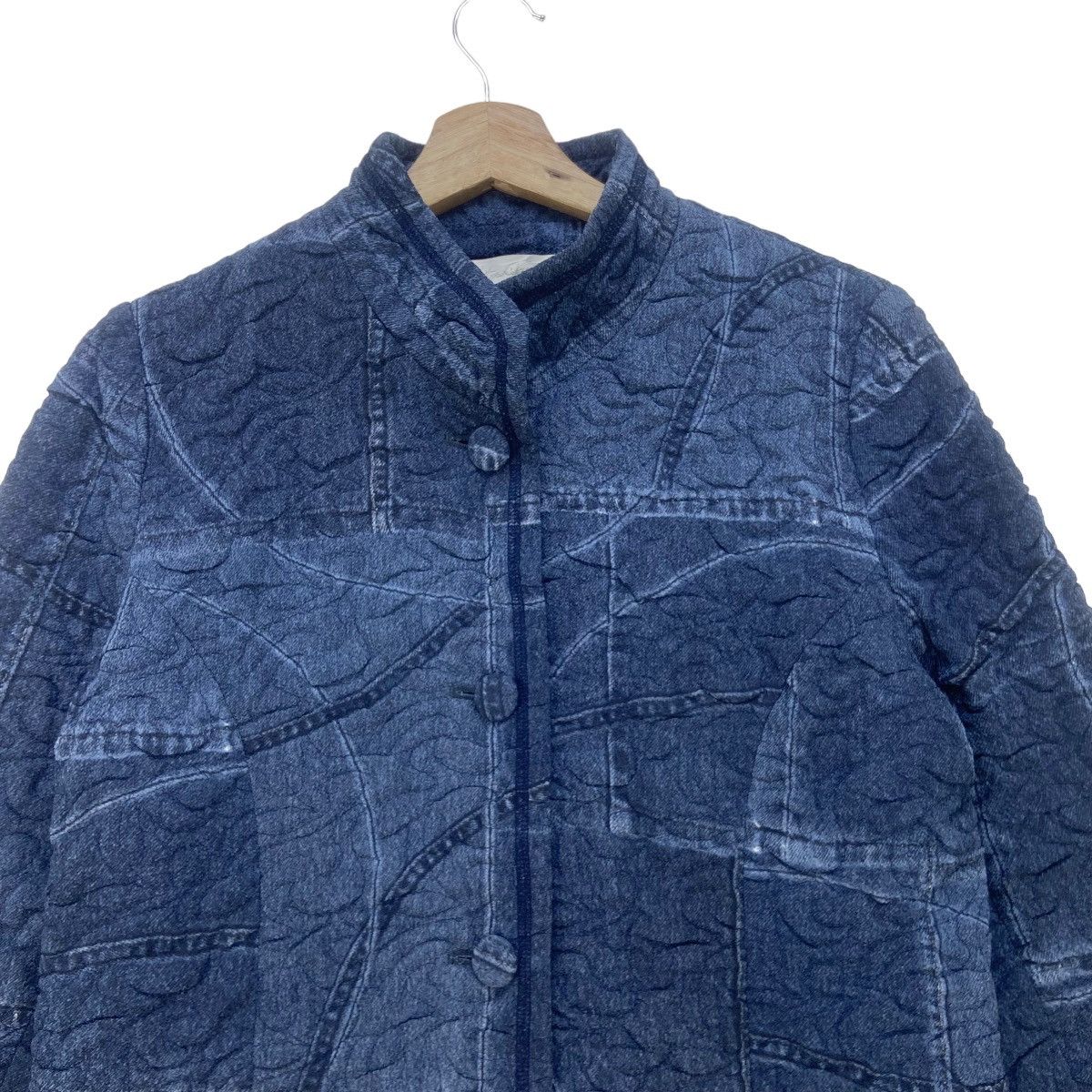 Japanese Brand Hitoshi Tamura Japanese Traditional Pleated Kogin Indigo Size S / US 4 / IT 40 - 3 Thumbnail