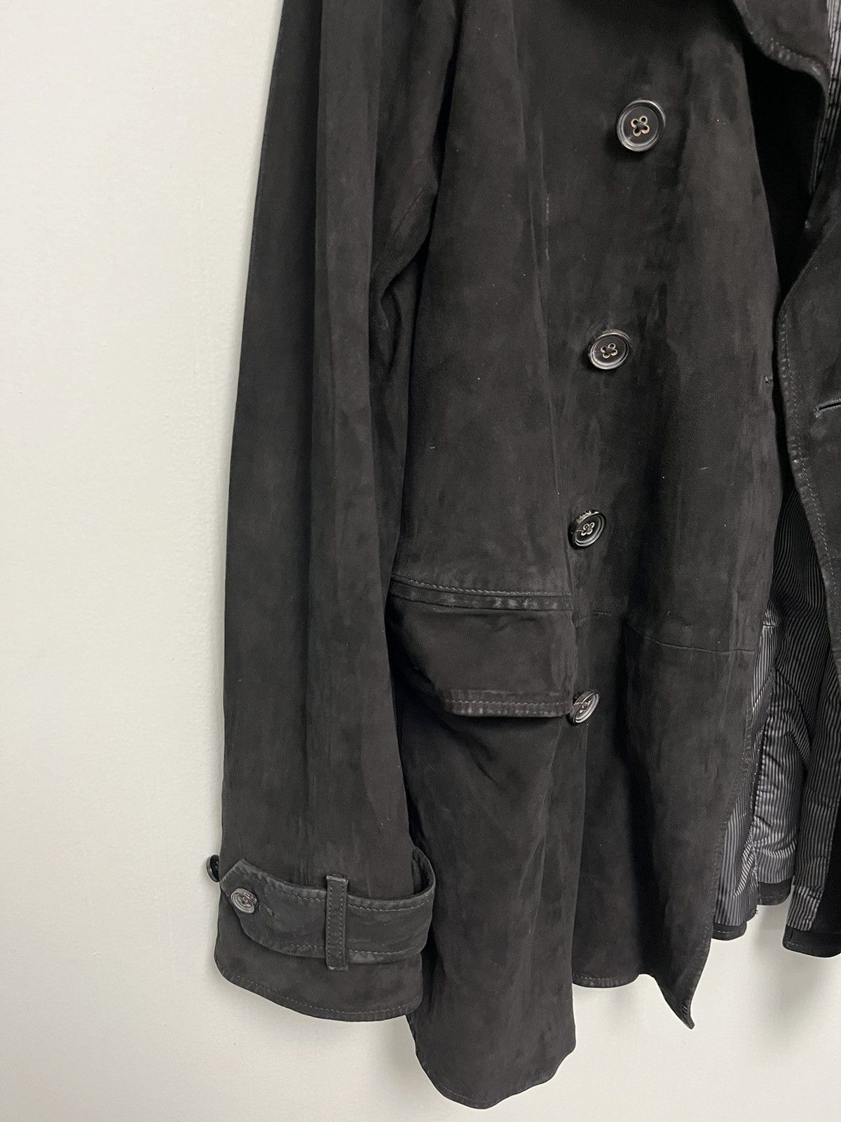 John Varvatos Suede Colonial Jacket. 48 Size US M / EU 48-50 / 2 - 13 Thumbnail