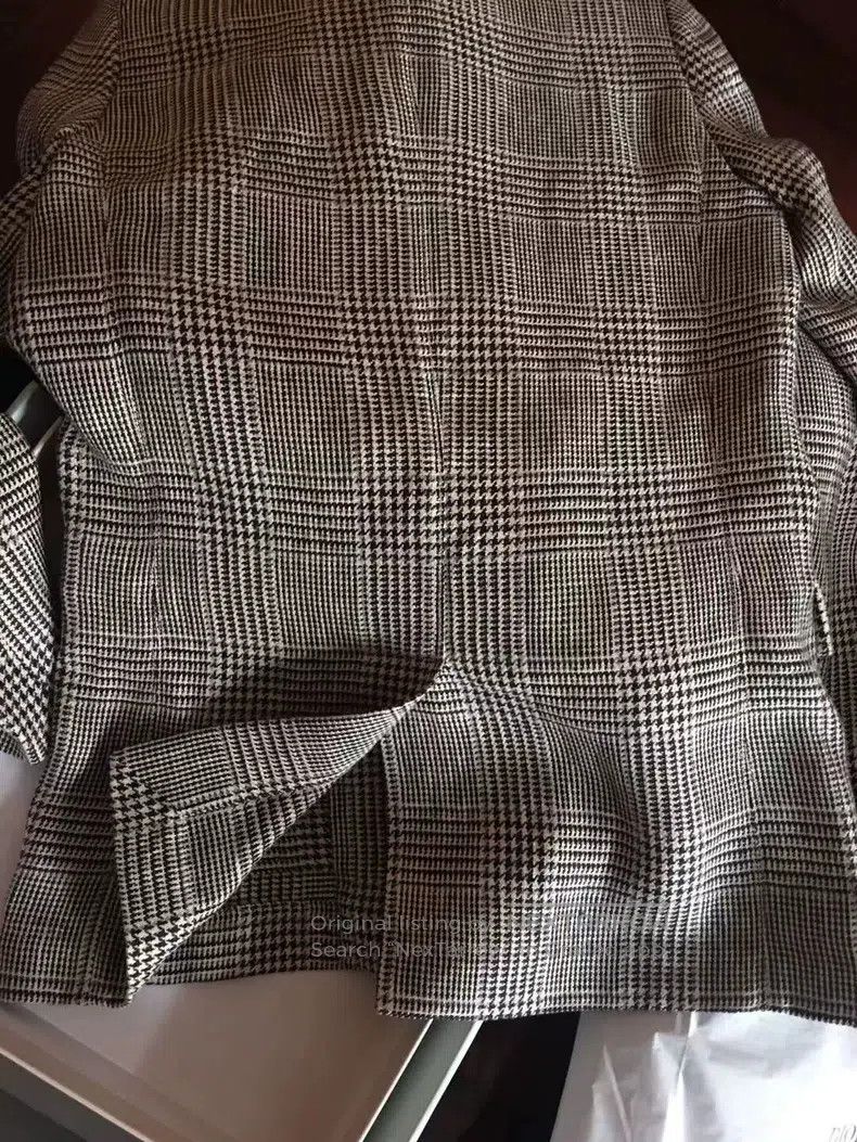 Brunello Cucinelli Brunello Cucinelli Wool knit wire suit jacket Size XXS / US 00 / IT 34 - 2 Thumbnail