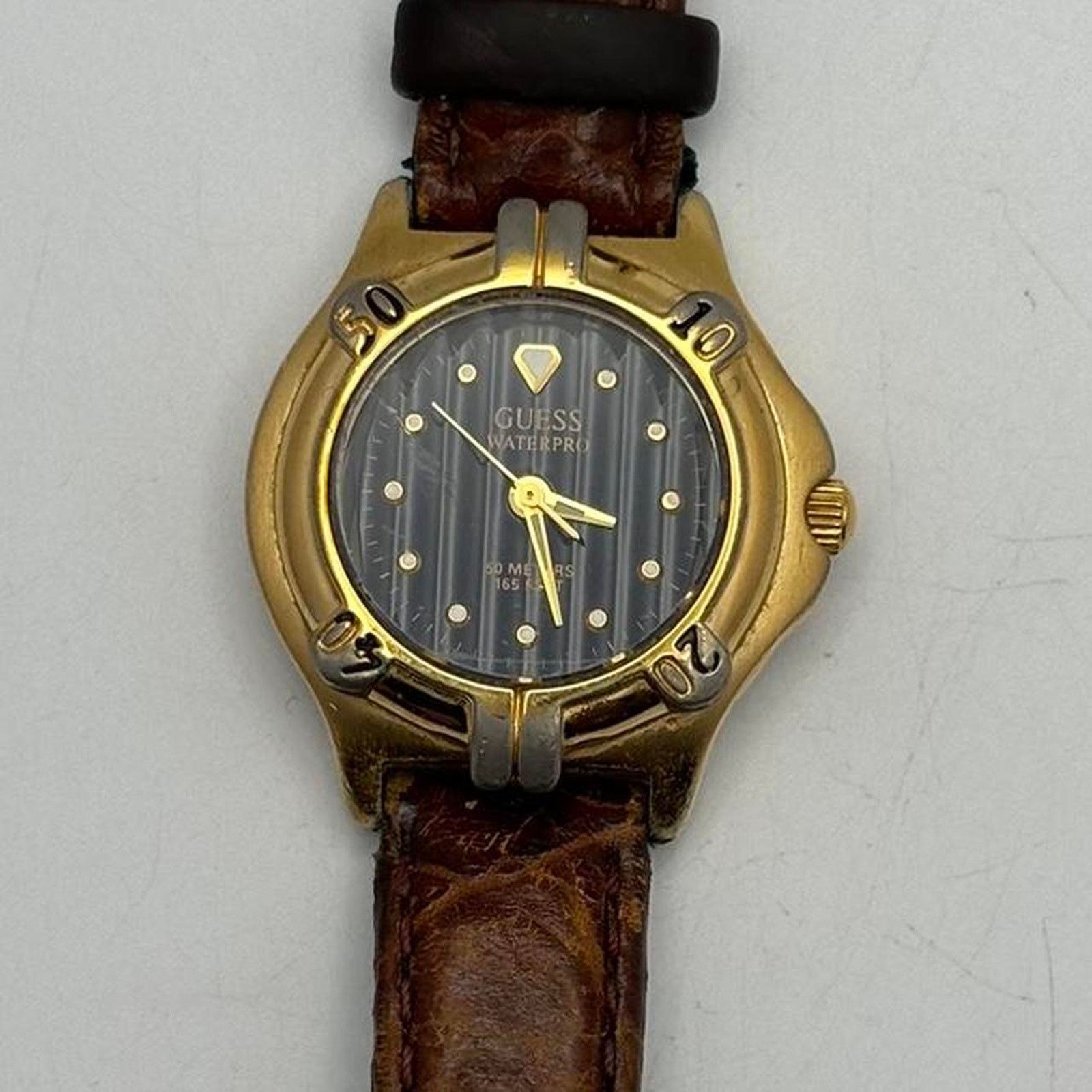 Guess Vintage Gold Guess Watch Size ONE SIZE - 2 Thumbnail