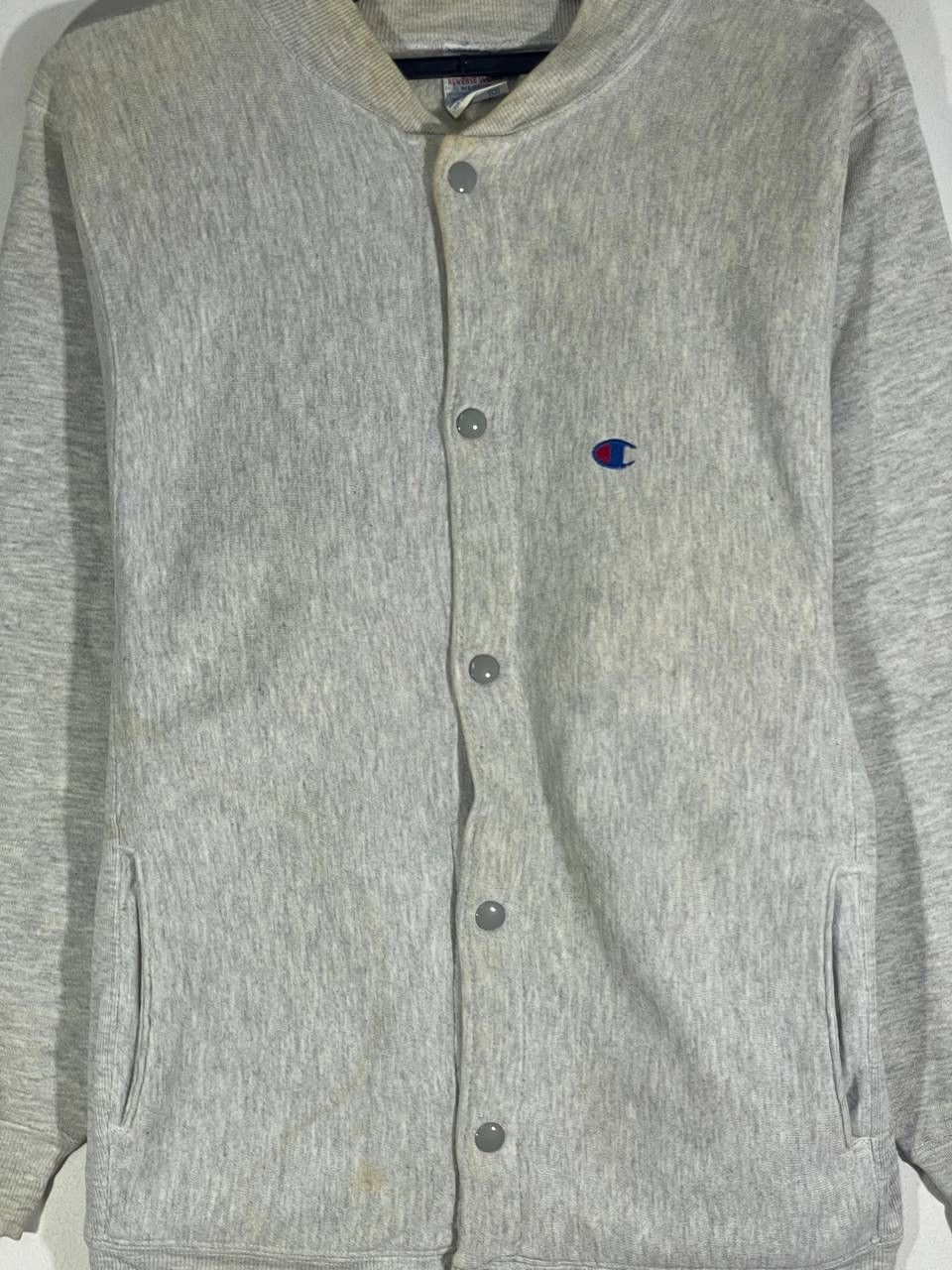 Champion Vintage 90a champion reverse weave snap button sweatshirt M Size US M / EU 48-50 / 2 - 5 Thumbnail