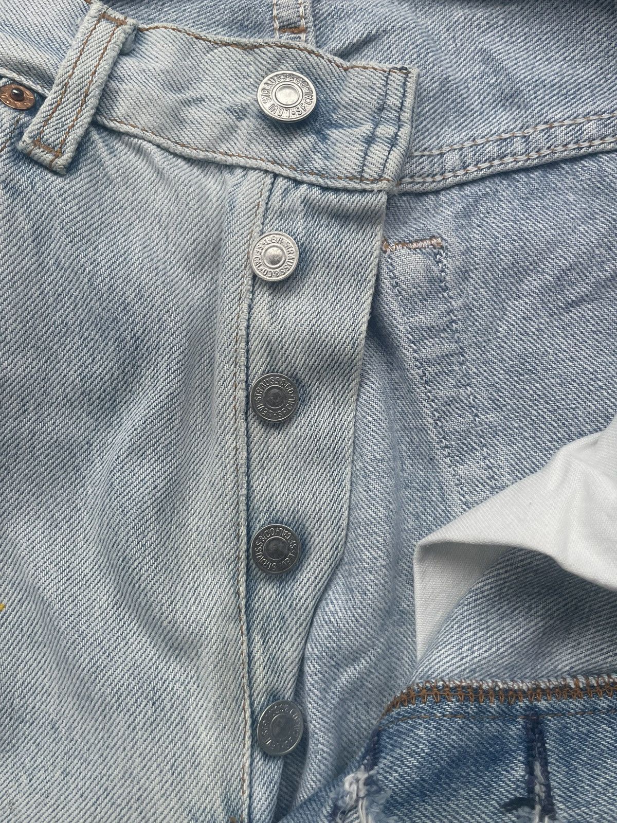 Levi's × Vintage Vintage 1991 Levis 501XX e Faded Distressed Size US 30 / EU 46 - 25 Thumbnail