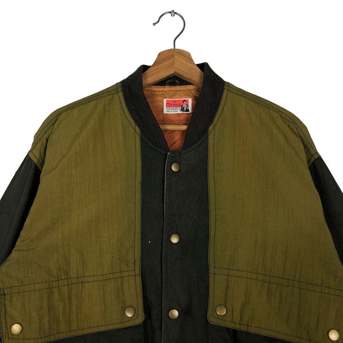 Japanese Brand 🔥90’s Vintage Bomber Jacket Mr.Rois Japan Issey Miyake Size US M / EU 48-50 / 2 - 2 Thumbnail