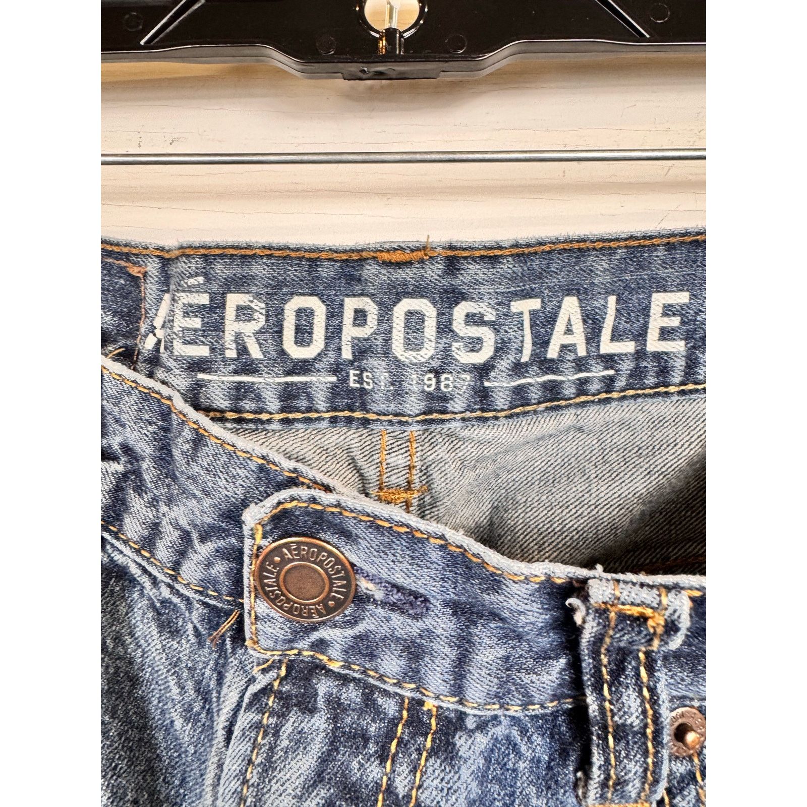Aeropostale Aeropostale Bootcut Jeans Men's Size 27x28 Size US 27 - 3 Thumbnail