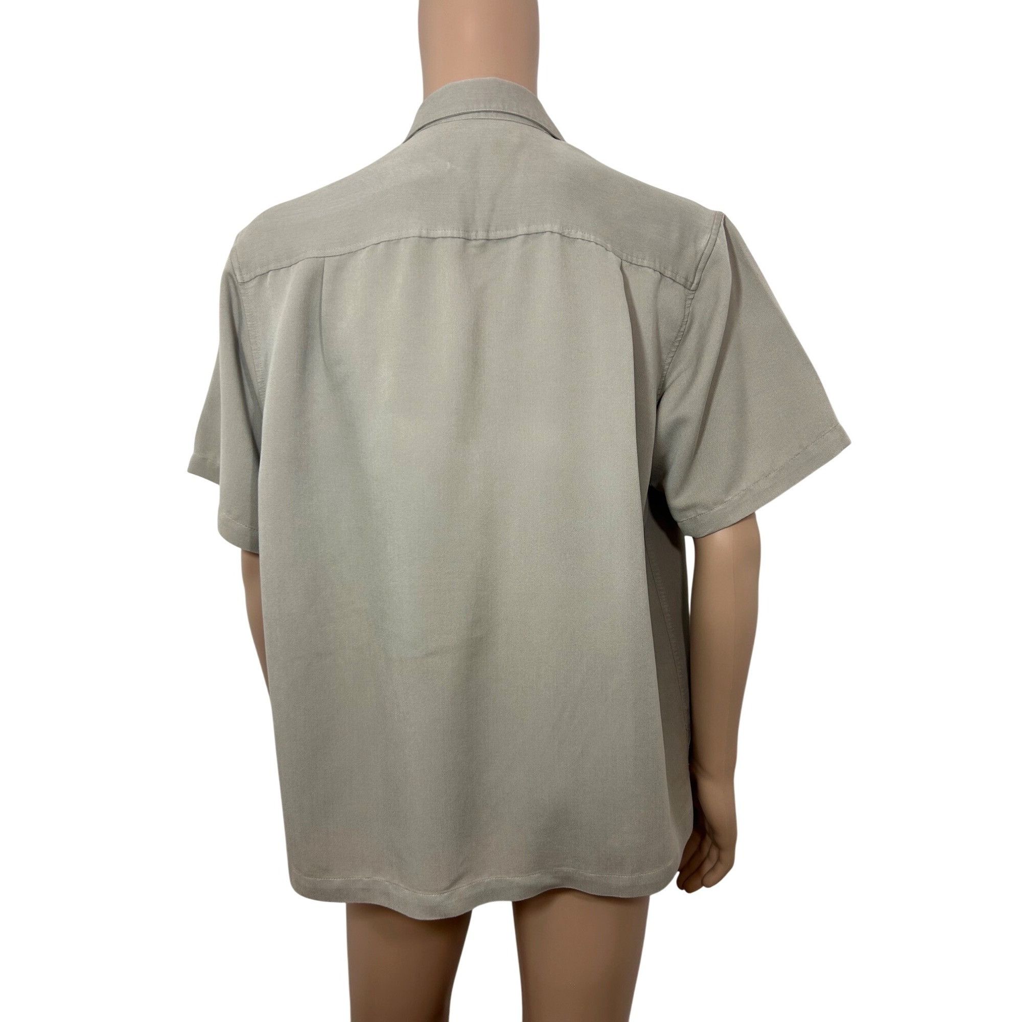 Other Reservoir Worldwide Peached Men’s Shirt L Taupe Button Down Size US L / EU 52-54 / 3 - 3 Thumbnail