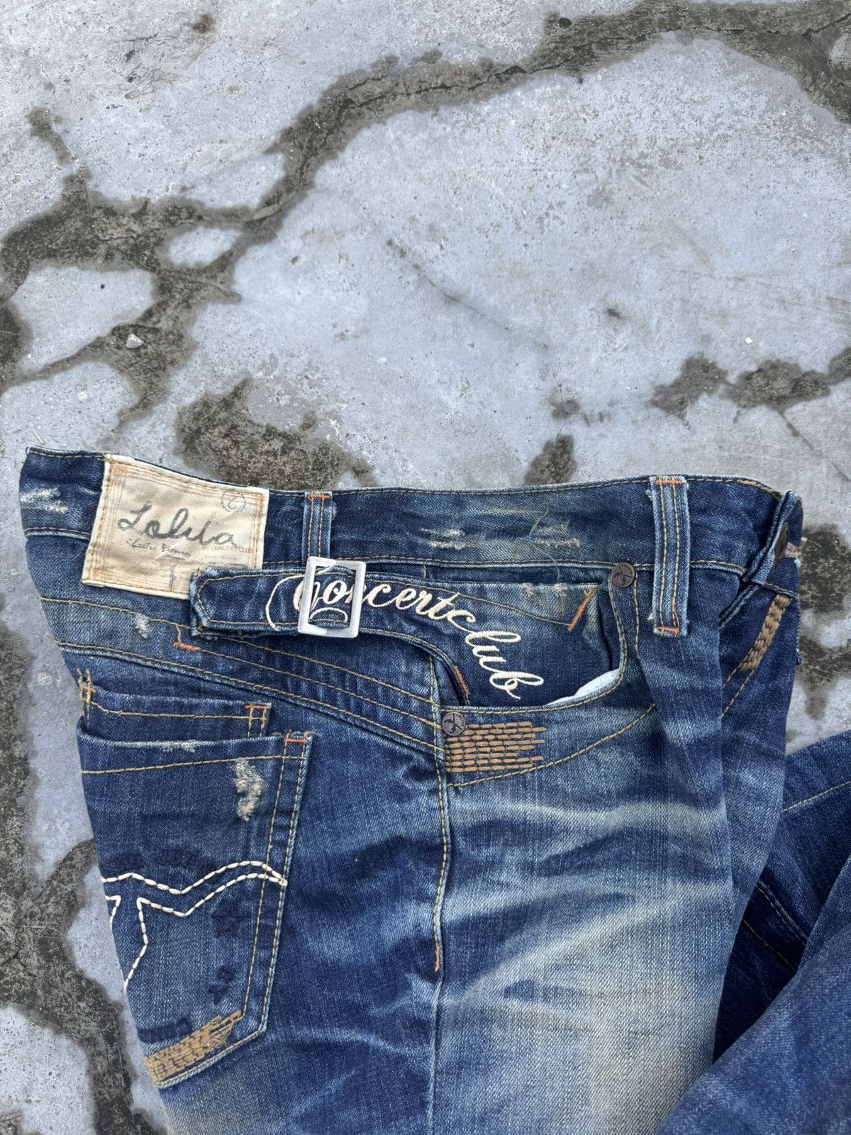 If Six Was Nine LOLITA JEANS Distressed Denim Size 34 Size US 34 / EU 50 - 14 Thumbnail