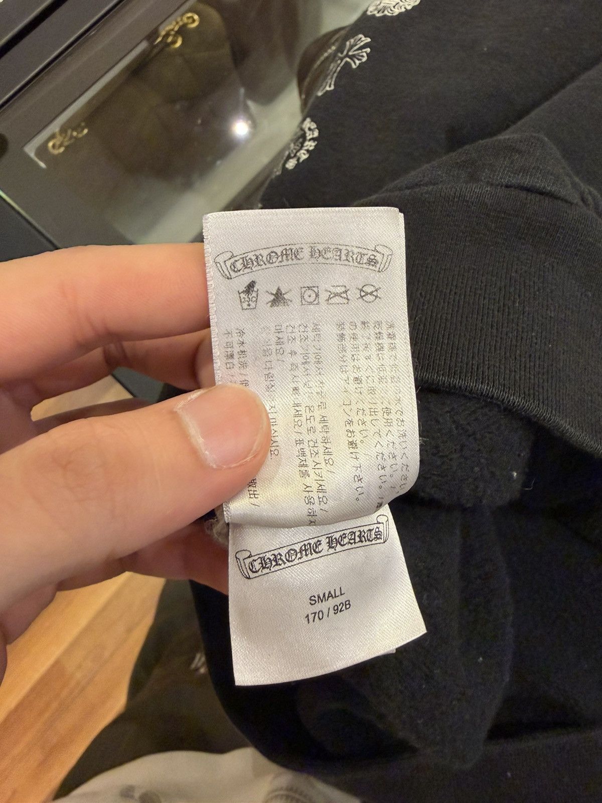 Chrome Hearts Chrome Hearts Multi Logo Eye Chart Hoodie Size US S / EU 44-46 / 1 - 7 Thumbnail