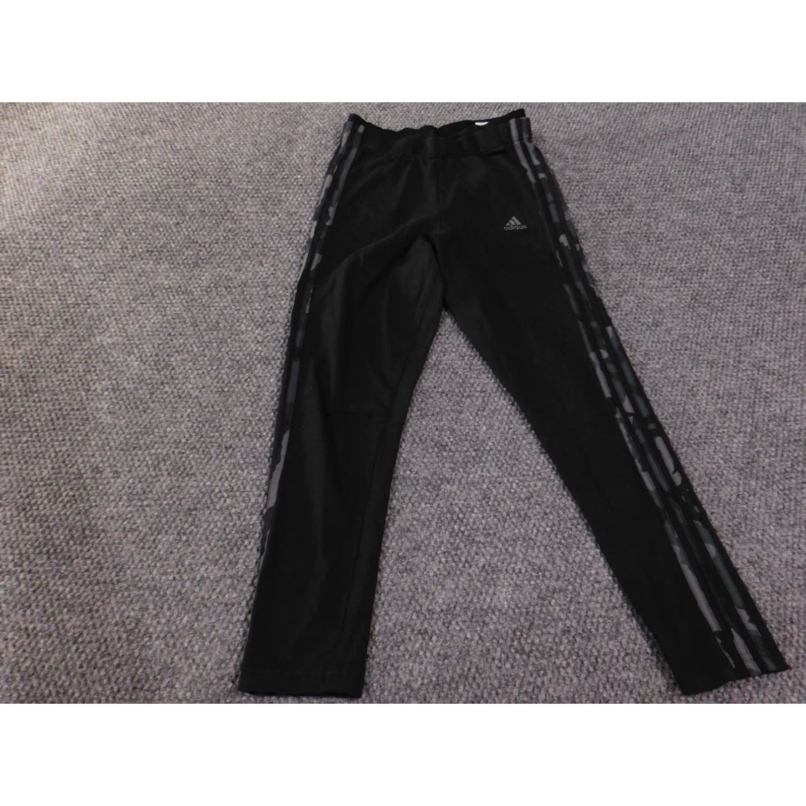 Adidas Adidas Pants Womens Small Black Camouflage Three Stripes Logo Athletic Tight Fit Size 28" / US 6 / IT 42 - 4 Thumbnail