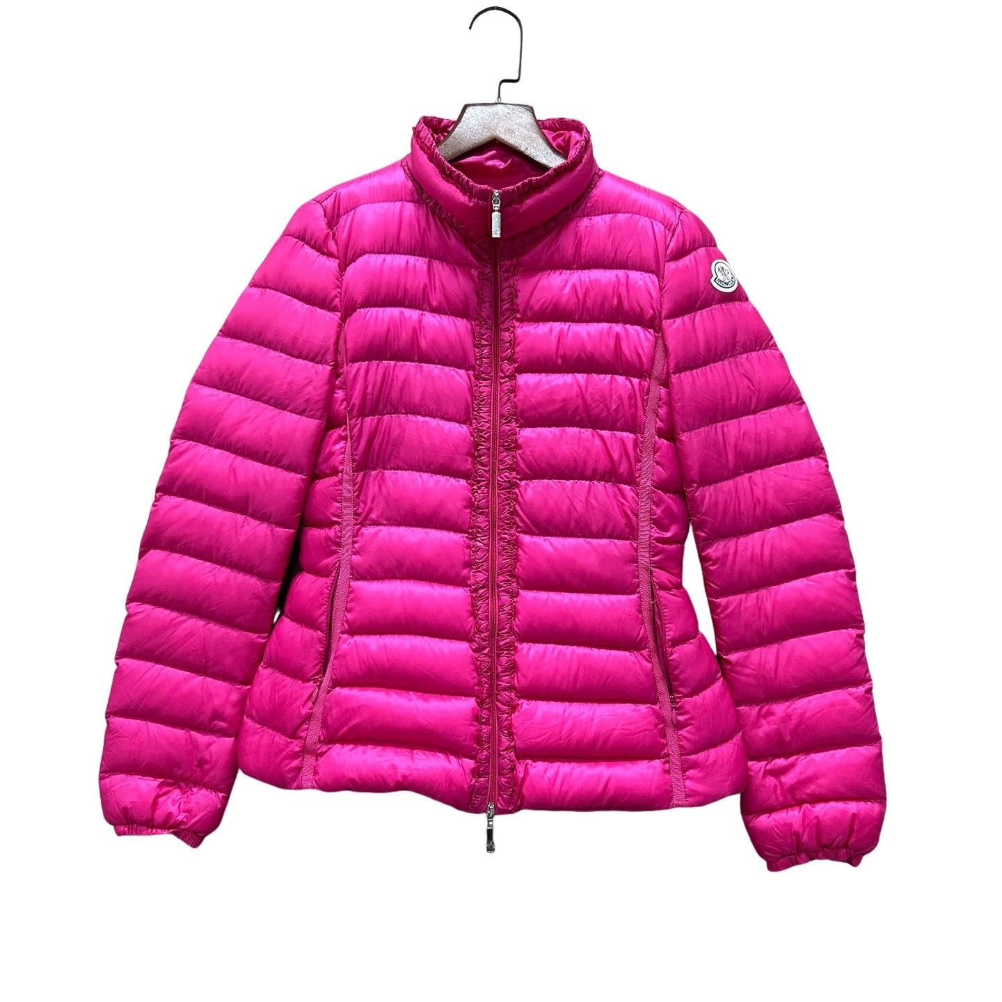 Moncler Moncler Irenee Pink Down Jacket Size 0 Size XS / US 0-2 / IT 36-38 - 1 Thumbnail