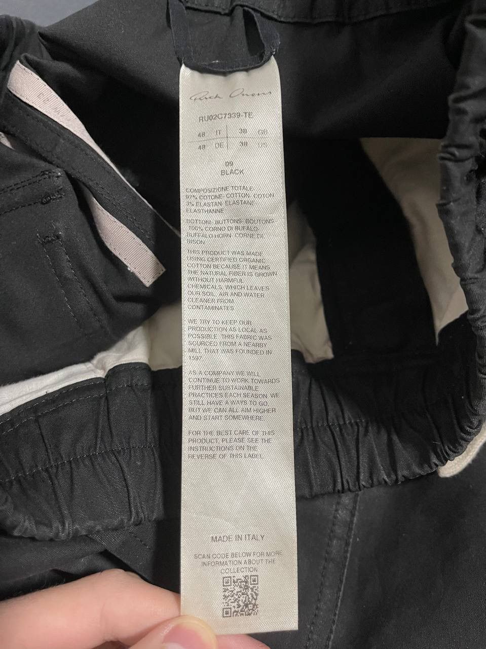 Rick Owens Rick Owens cargo bella luxor 23 Size US 32 / EU 48 - 3 Thumbnail