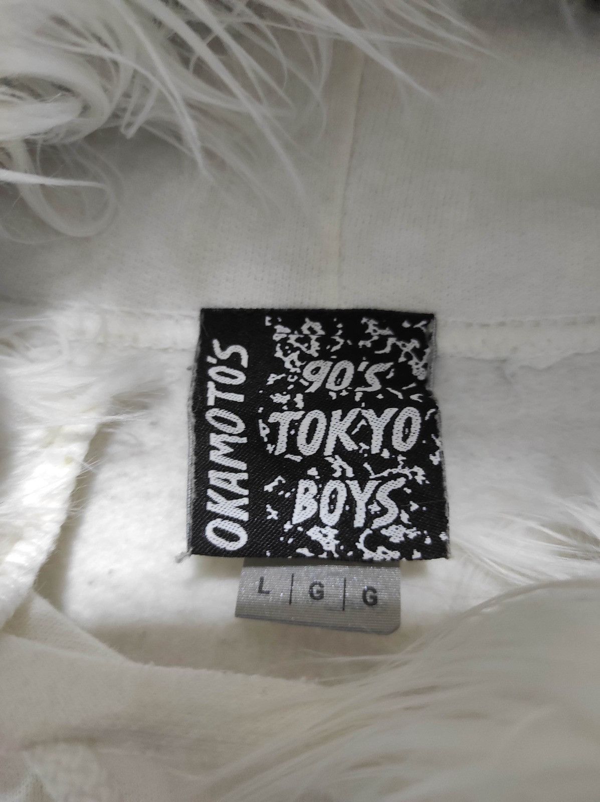 Vintage Okamoto's 90's Tokyo Boys Fur Hoodie Size US L / EU 52-54 / 3 - 8 Thumbnail