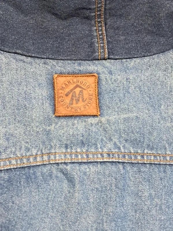 Marlboro Classics Vintage Malboro Denim Jacket XL Size US XL / EU 56 / 4 - 9 Thumbnail