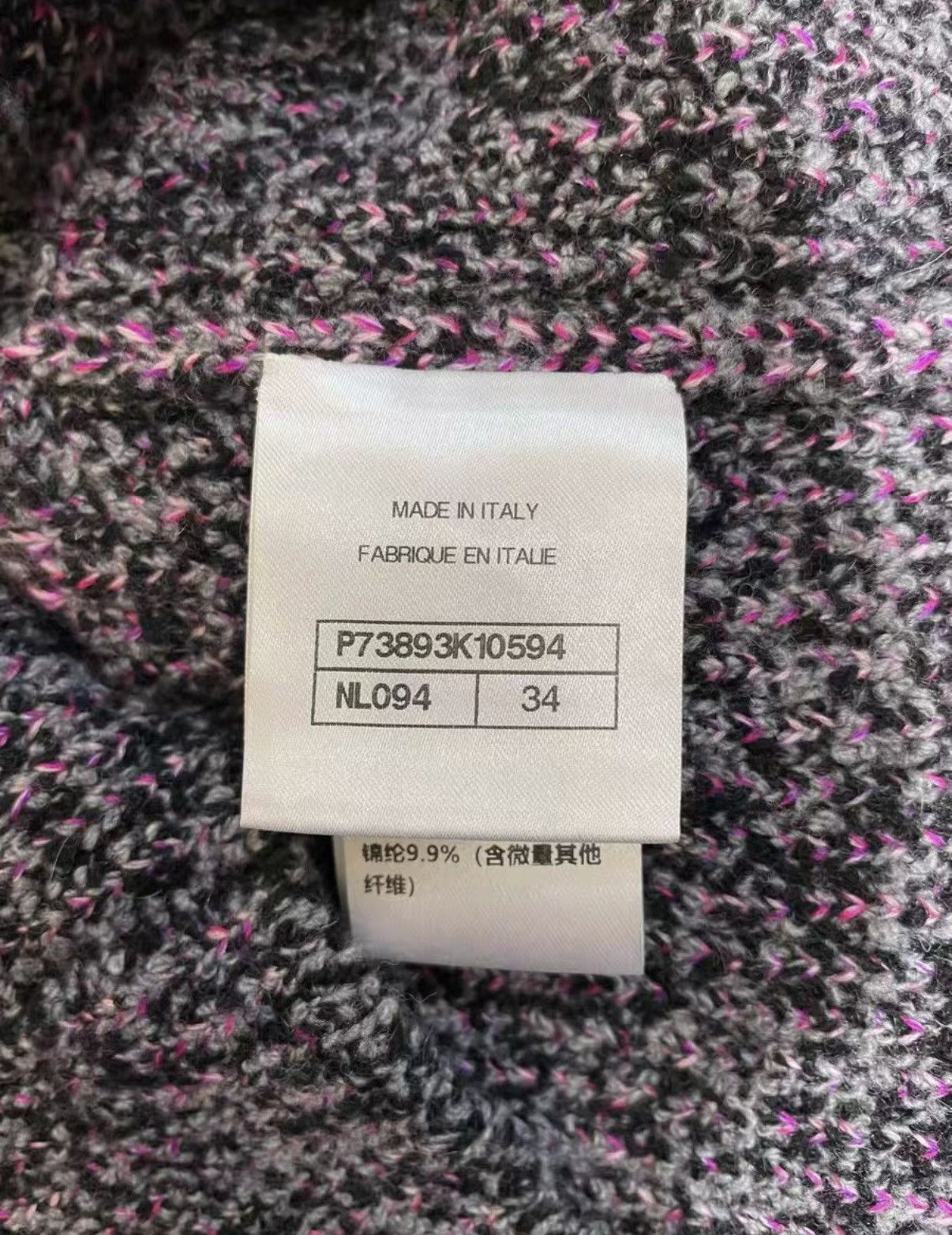 Chanel Chanel Classic Round Neck Cashmere Vest J33 Size XS / US 0-2 / IT 36-38 - 4 Thumbnail