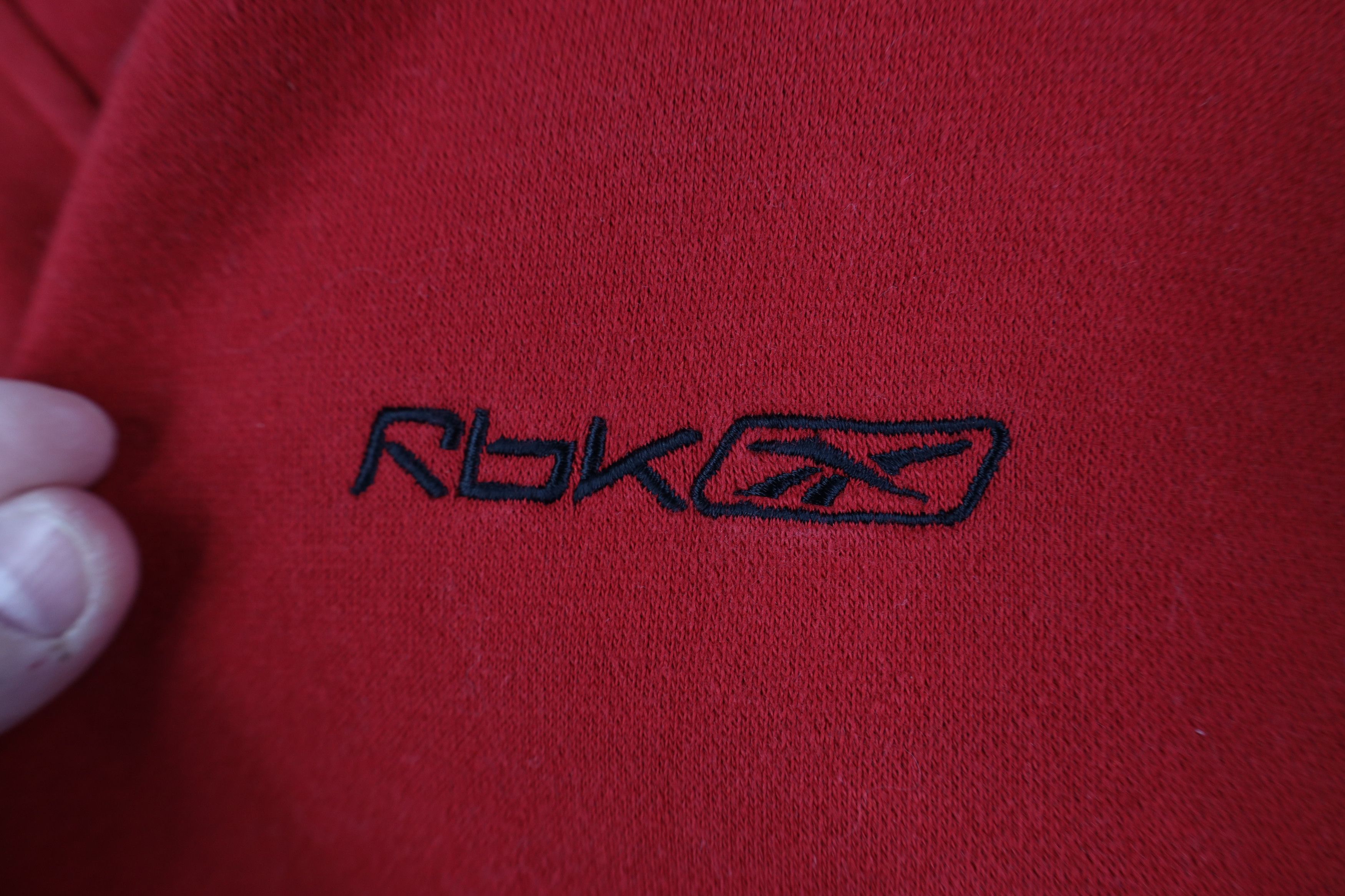 Reebok Vintage Y2K Reebok Spell Out Crewneck Sweatshirt Red Size XL / US 12-14 / IT 48-50 - 4 Thumbnail