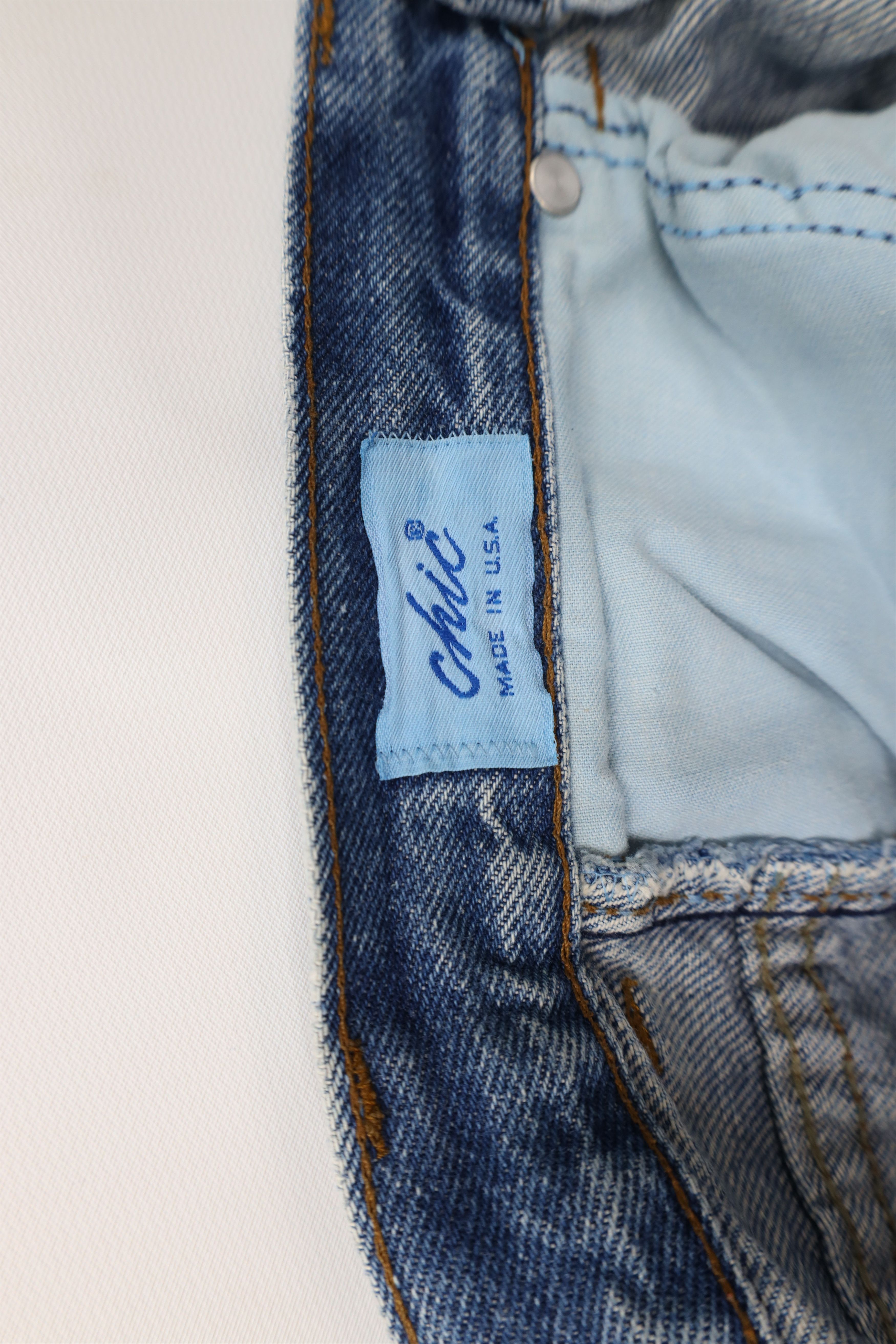 Vintage Vintage 90s Streetwear High Waist Tapered Jeans Blue USA Size 32" / US 10 / IT 46 - 11 Thumbnail