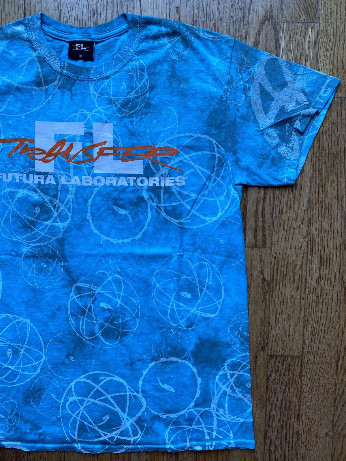 Futura Futura Labs Transfer Blue Tie Dye Tee ntwork Sz M Size US M / EU 48-50 / 2 - 5 Thumbnail
