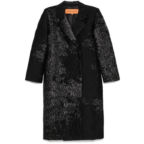 Stine Goya STINE GOYA Women Coats SGC015 2269 BLACK Size XS / US 0-2 / IT 36-38 - 1 Thumbnail