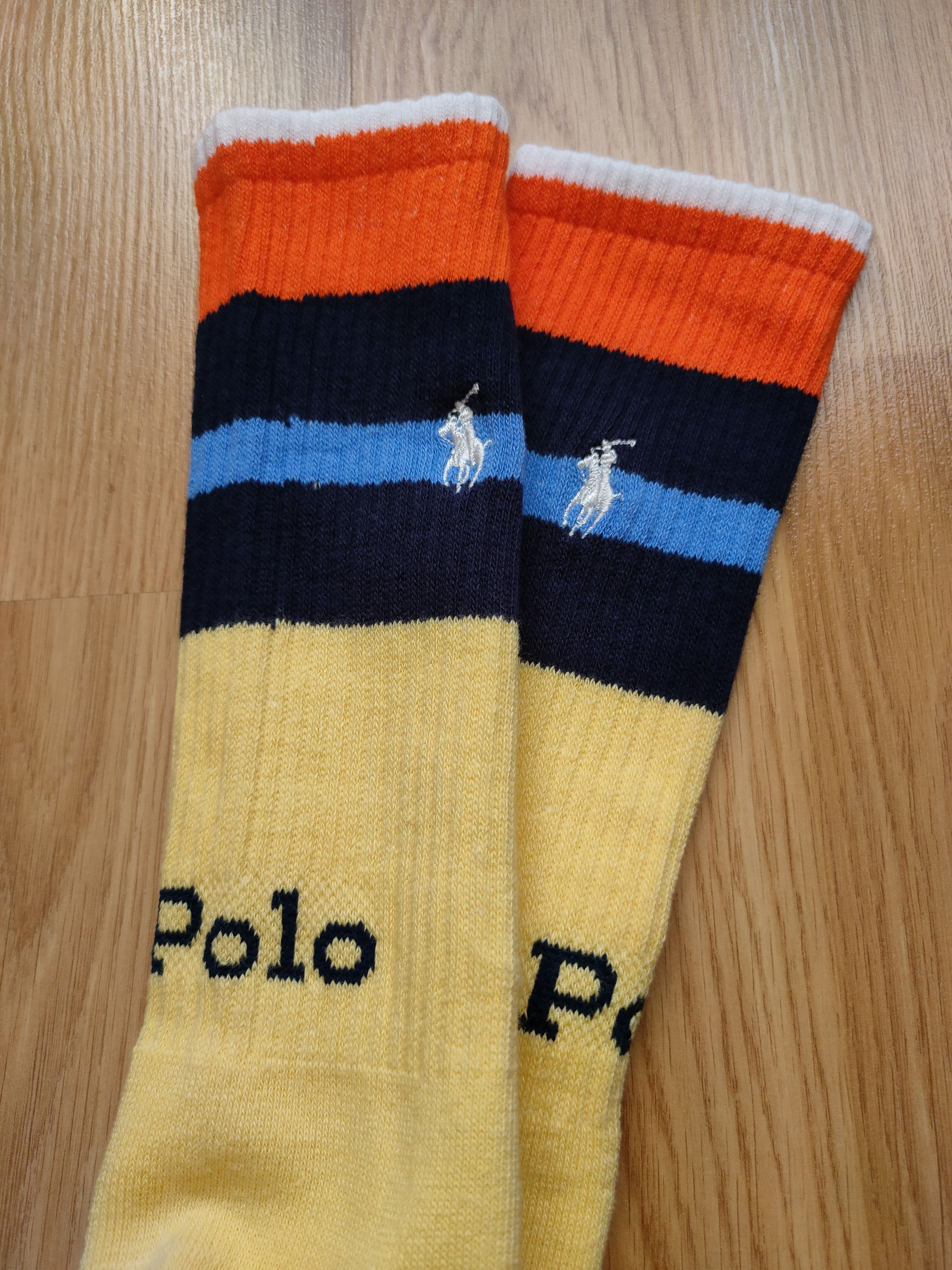 Polo Ralph Lauren Polo Ralph Lauren socks 44-46 high socks Polo RL Size 44 - 1 Thumbnail