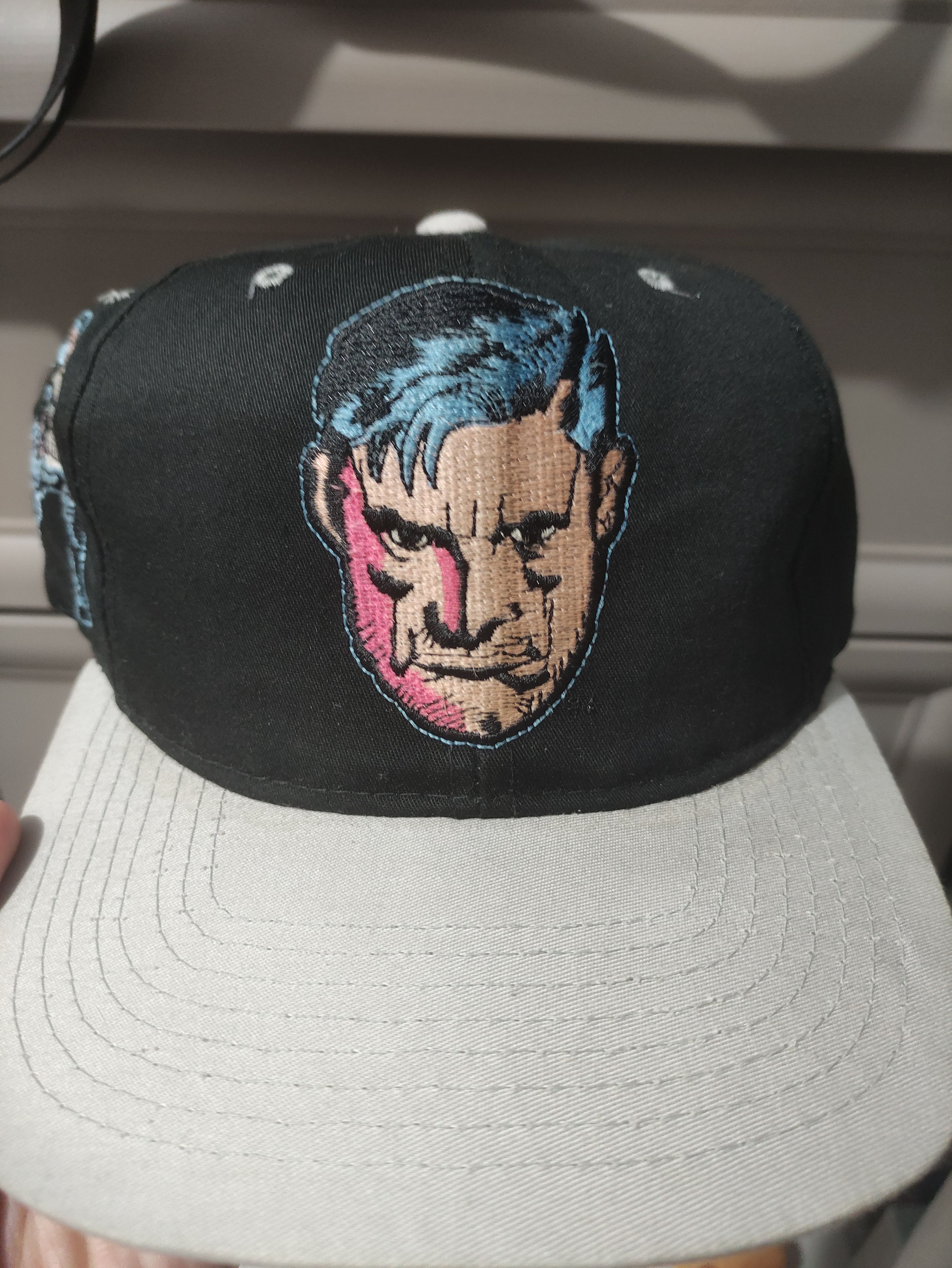 Marvel Comics 90sVintage Punisher Marvel Comics Blockhead American Needle Size ONE SIZE - 1 Thumbnail