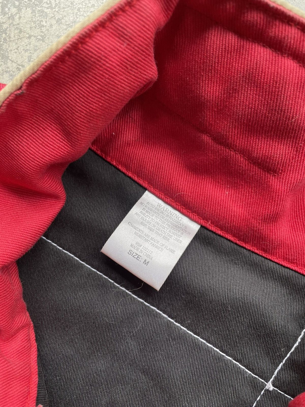 Other cool racing pit crew style jacket red quilted jacket Size US M / EU 48-50 / 2 - 11 Thumbnail