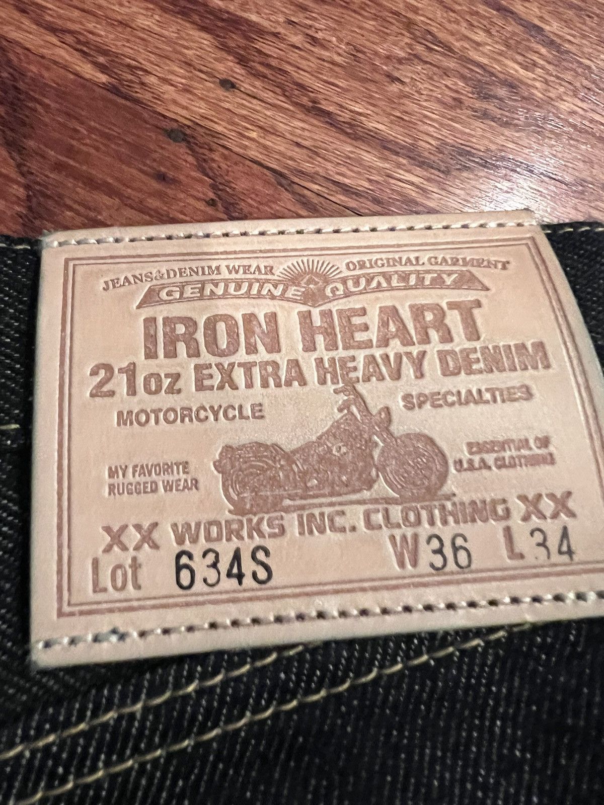 Iron Heart 634s 21oz Indigo Selvedge Jean Straight Leg PRE HEMMED Grailed