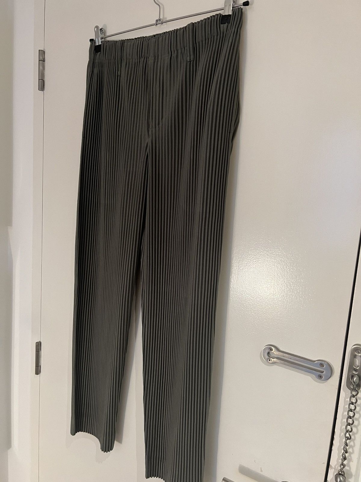 Pleats Please Issey Miyake HOMME PLISSÉ ISSEY MIYAKE Trousers Green Size 2 Medium Size US 32 / EU 48 - 2 Thumbnail