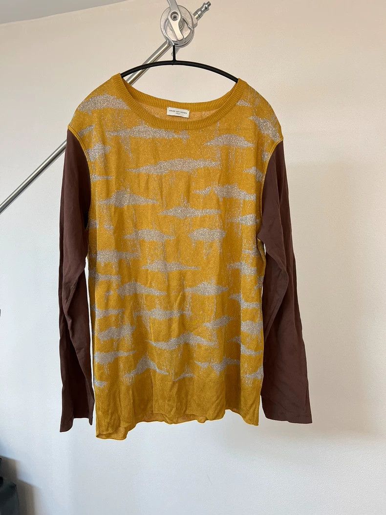 Dries Van Noten dries van noten Color-block sweater Size US L / EU 52-54 / 3 - 2 Thumbnail