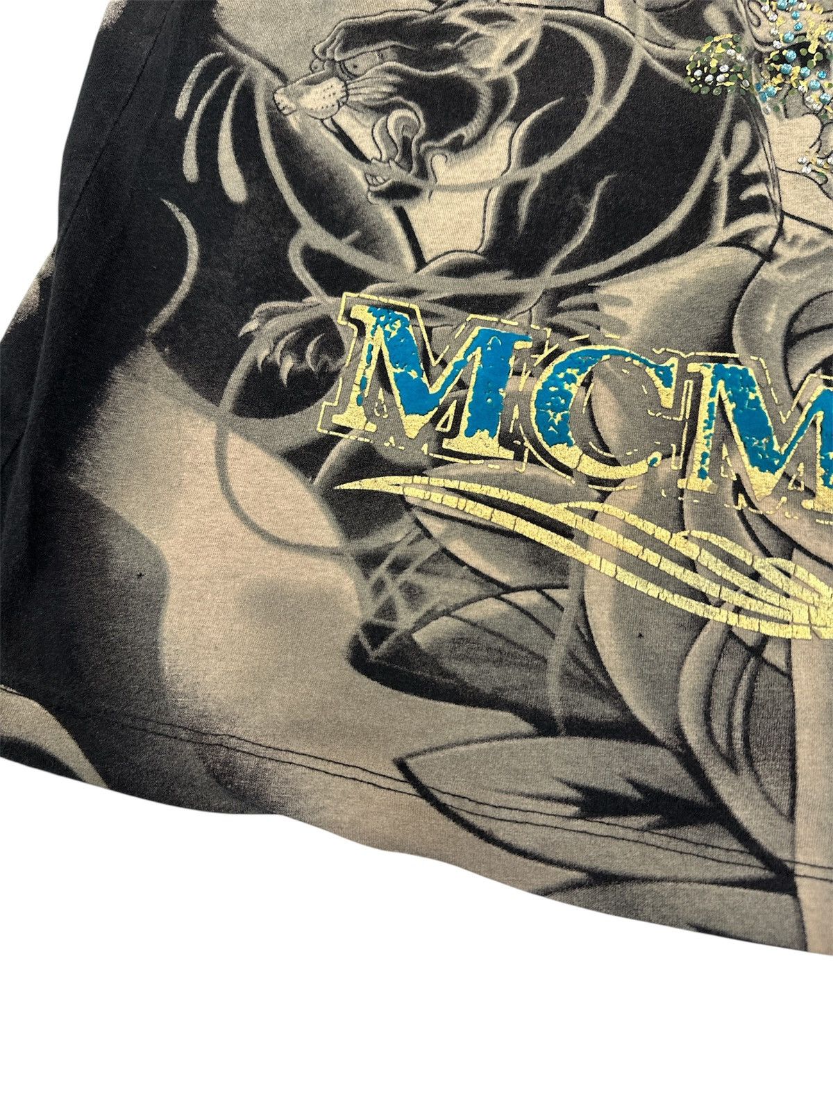 KMRii 2000s Christian Audigier Goa Lgb Beauty Beast Jnco Y2K Style Size US L / EU 52-54 / 3 - 7 Thumbnail