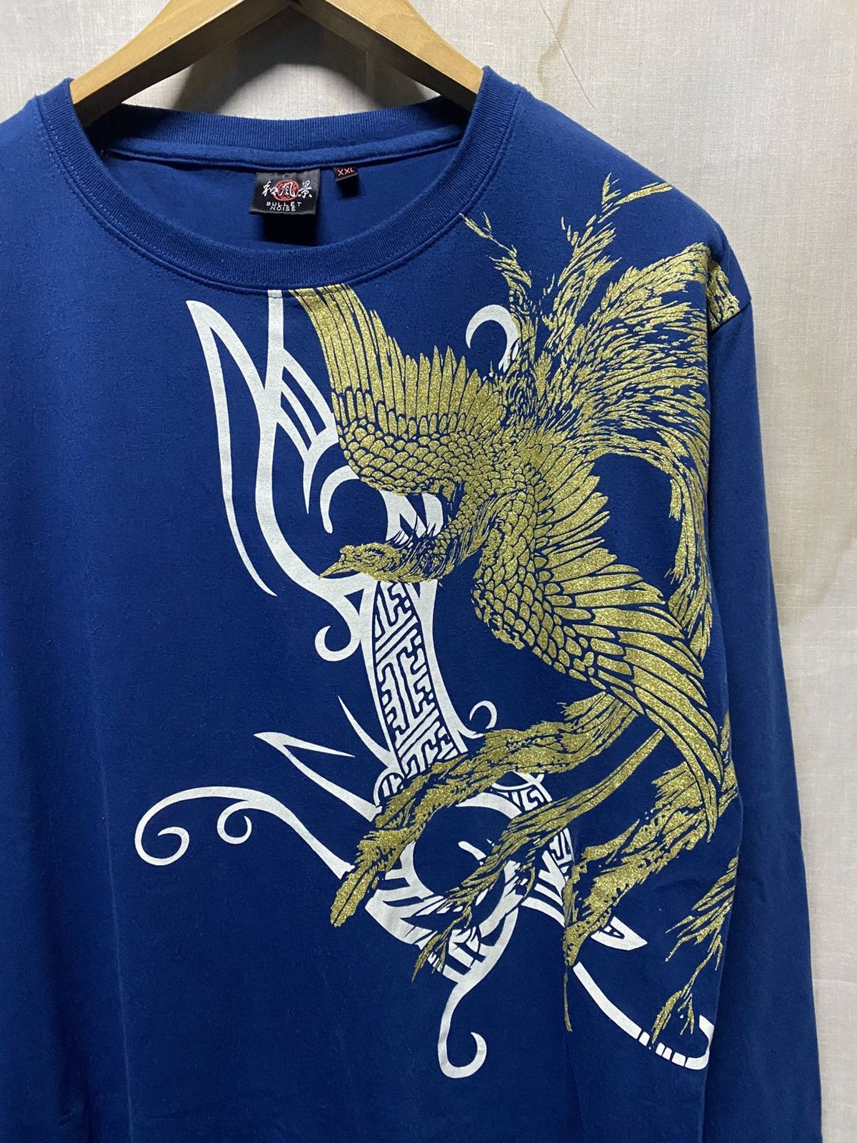 Bullet Noise Bullet Noise Overprint Sukajan Tee Size US L / EU 52-54 / 3 - 3 Thumbnail