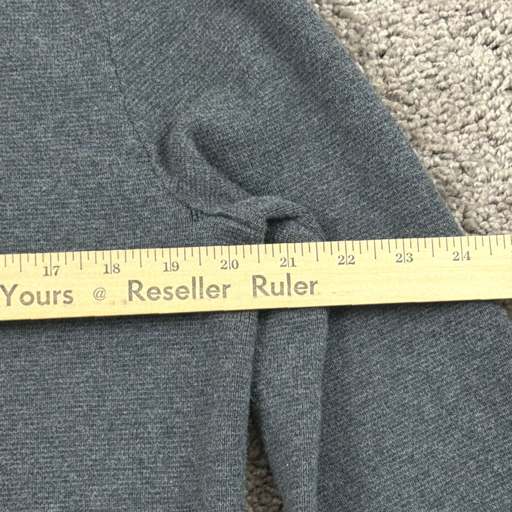 Banana Republic Banana Republic Sweater Mens L Gray Knit Full Zip Cotton Long Sleeve Varsity Size US L / EU 52-54 / 3 - 6 Thumbnail