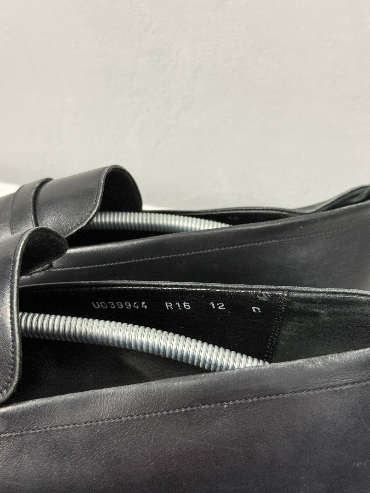 Salvatore Ferragamo Salvatore Ferragamo Gancini Leather Loafers Black US 12 Size US 12 / EU 45 - 10 Thumbnail