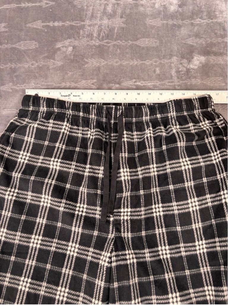 Stafford Men's Stafford Sleep Pants, L, Black & White Size 34" / US 12 / IT 48 - 2 Thumbnail