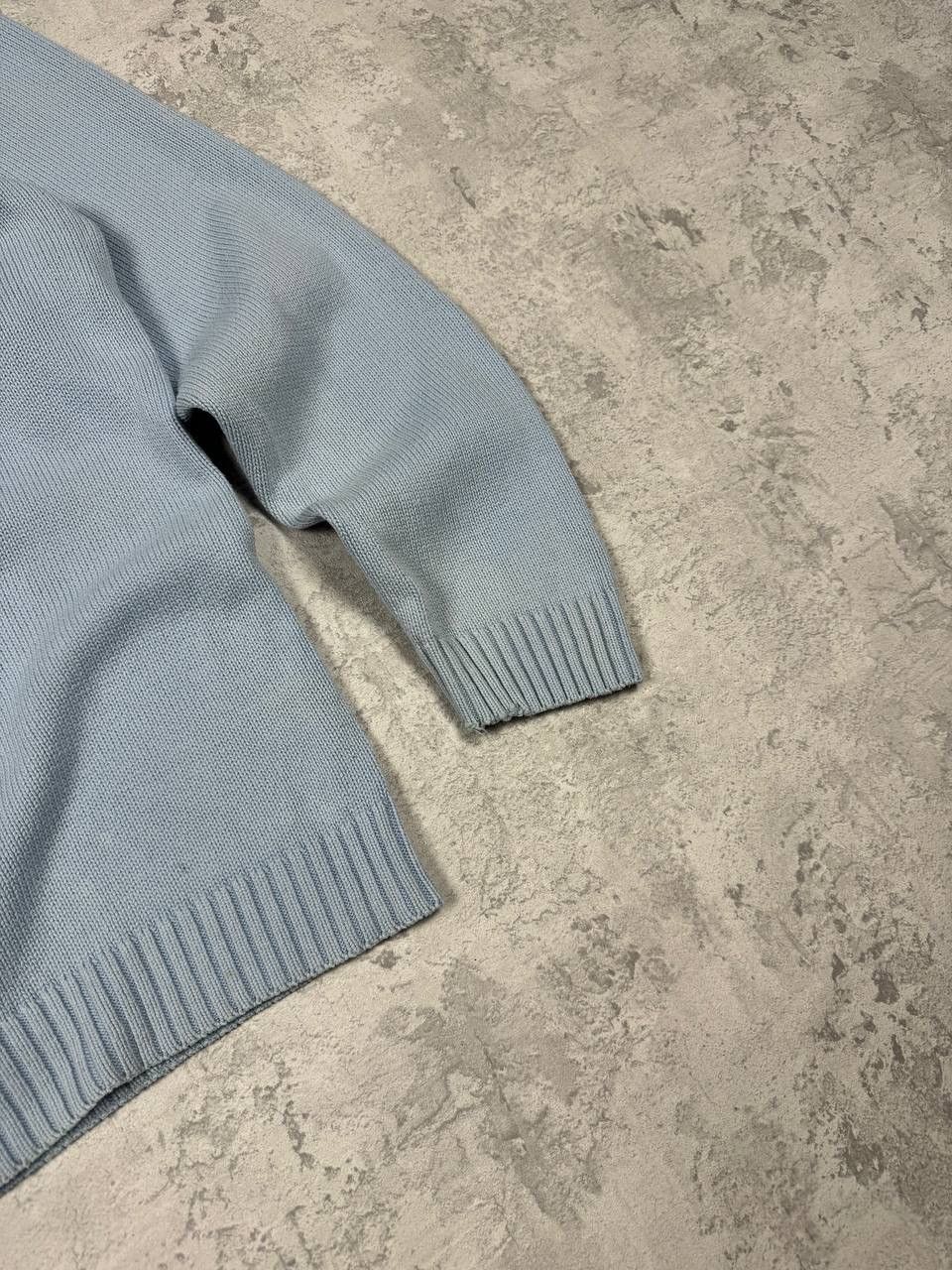 Yves Saint Laurent Vintage Yves Saint Laurent Y2K Blue Knit Sweater Size US L / EU 52-54 / 3 - 5 Thumbnail