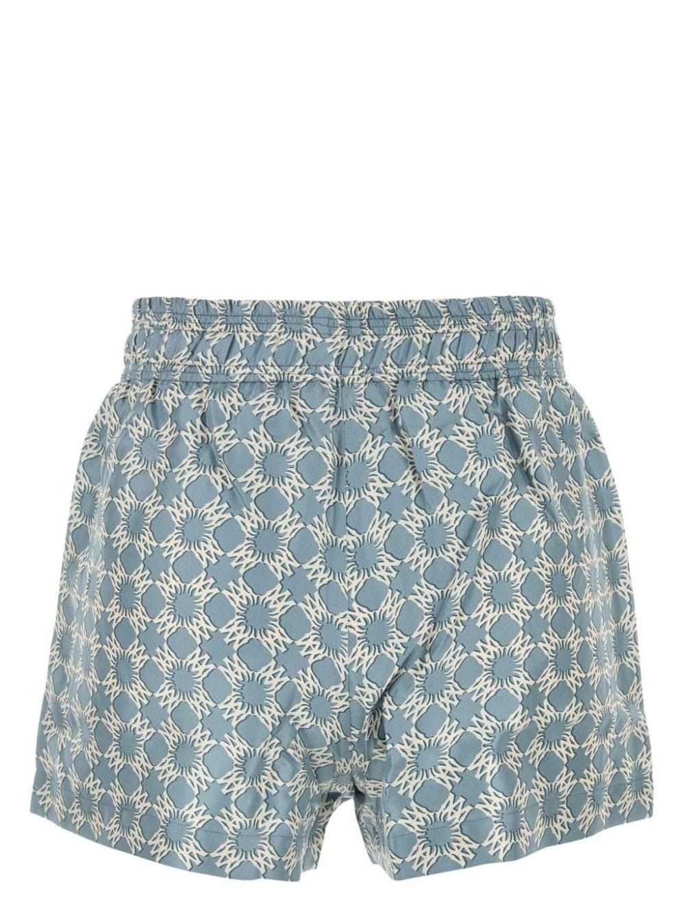 Amiri o1orln1025 MA Quad Short in Blue/White Size 28" / US 6 / IT 42 - 2 Thumbnail