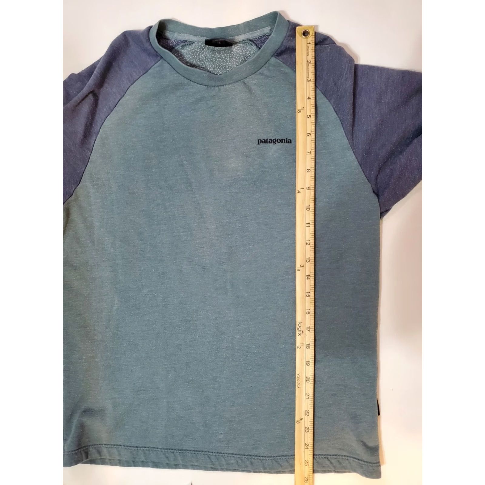 Patagonia Patagonia Sweatshirt Logo Men's M Blue Crew Neck Lightweight Organic Cotton Polyester Fitz Roy Outdoor Size US M / EU 48-50 / 2 - 7 Thumbnail