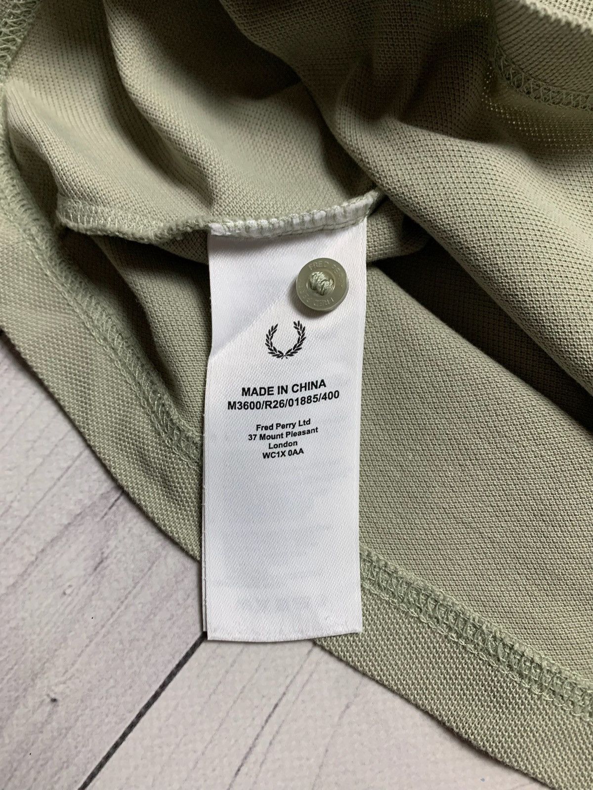 Fred Perry × Vintage Vintage polo Fred Perry logo size L Size US L / EU 52-54 / 3 - 4 Thumbnail