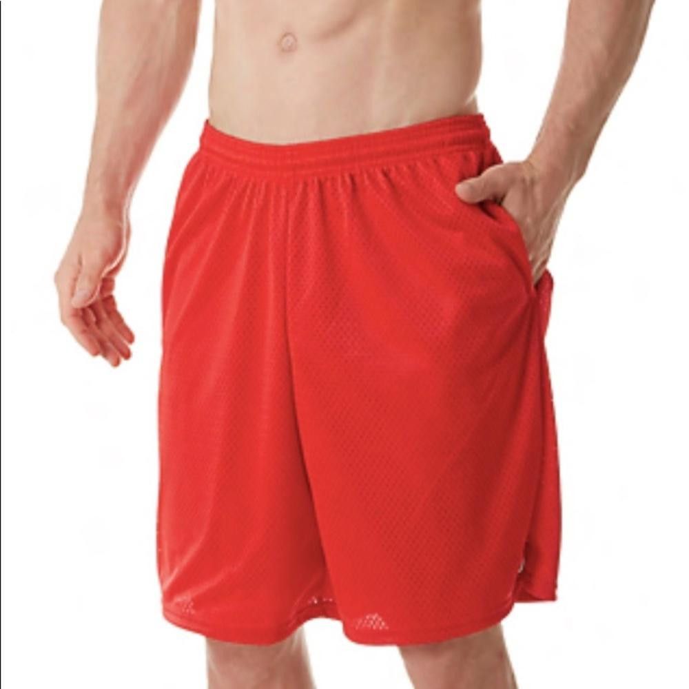 Champion Champion l NWT Long Mesh Shorts in Crimson Size XXL Size US 40 / EU 56 - 12 Thumbnail