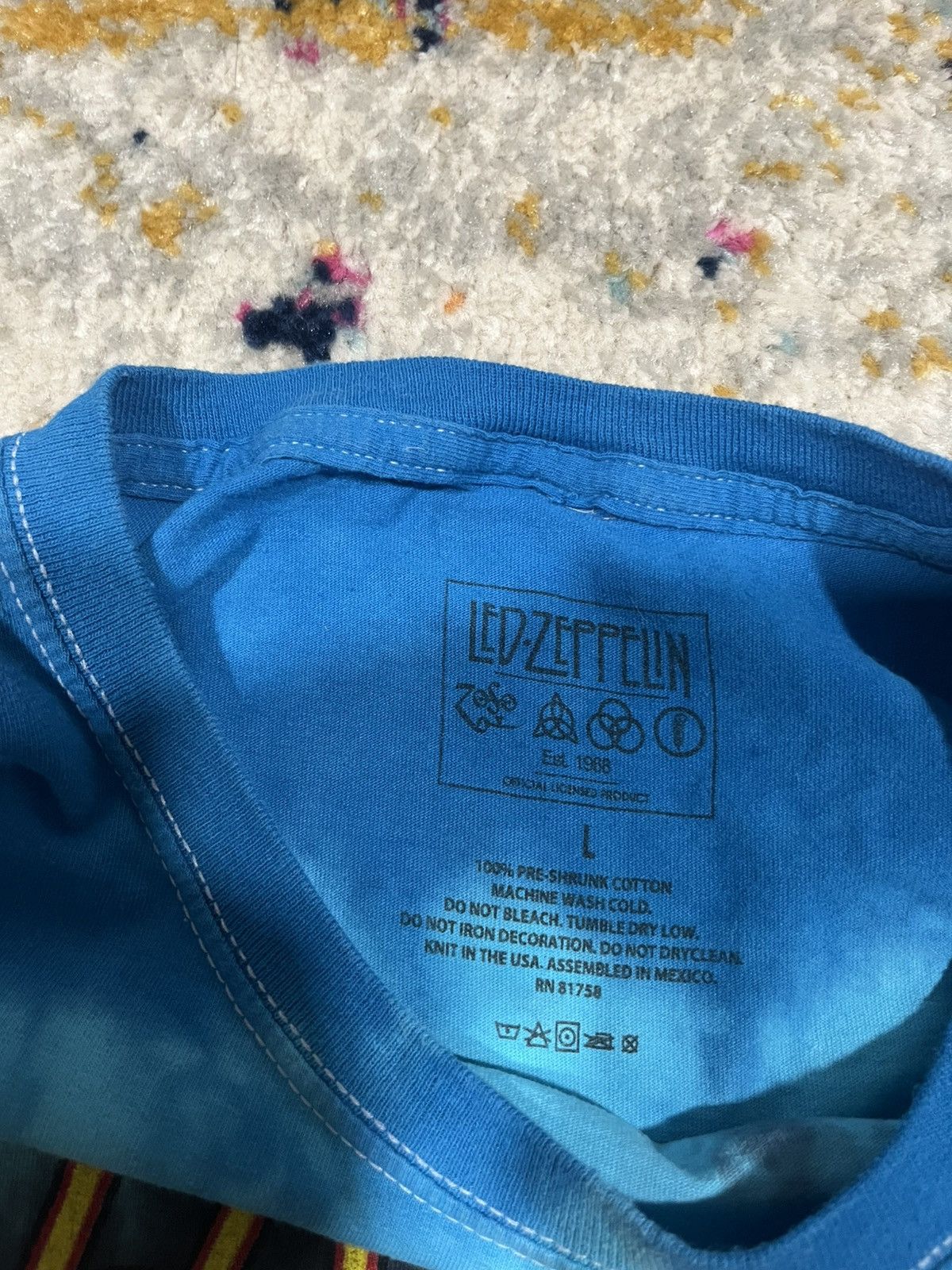 Supreme Led Zeppelin Long Sleeve shirt Large Size US L / EU 52-54 / 3 - 3 Thumbnail