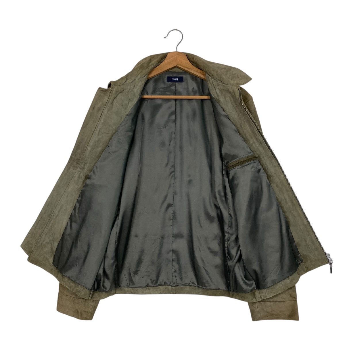SHIPS SHIPS JAPAN SUEDE LEATHER JACKET Size US M / EU 48-50 / 2 - 11 Thumbnail
