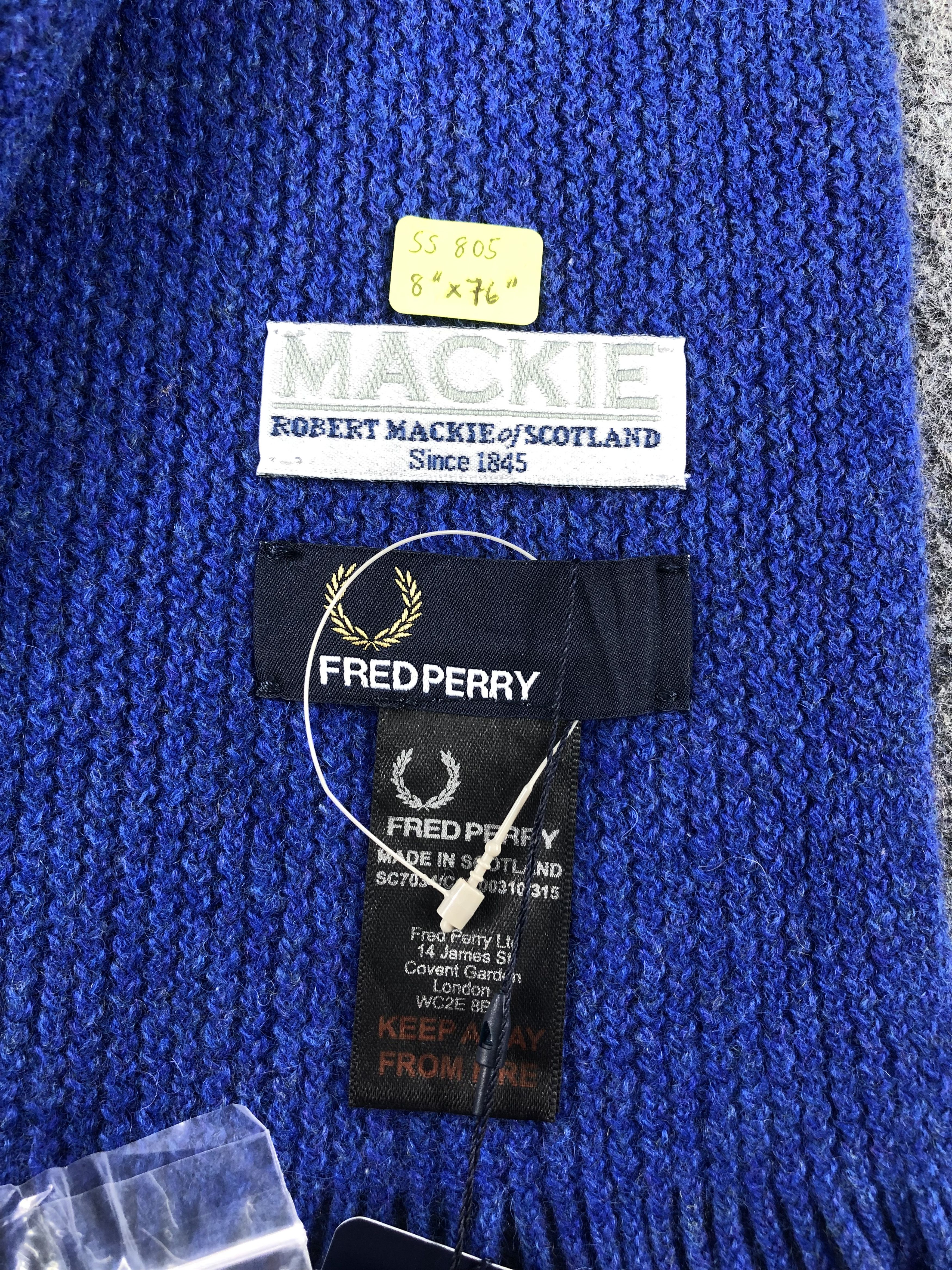 Fred Perry Fred Perry Scarf / Muffler / Neckwear Size ONE SIZE - 4 Thumbnail
